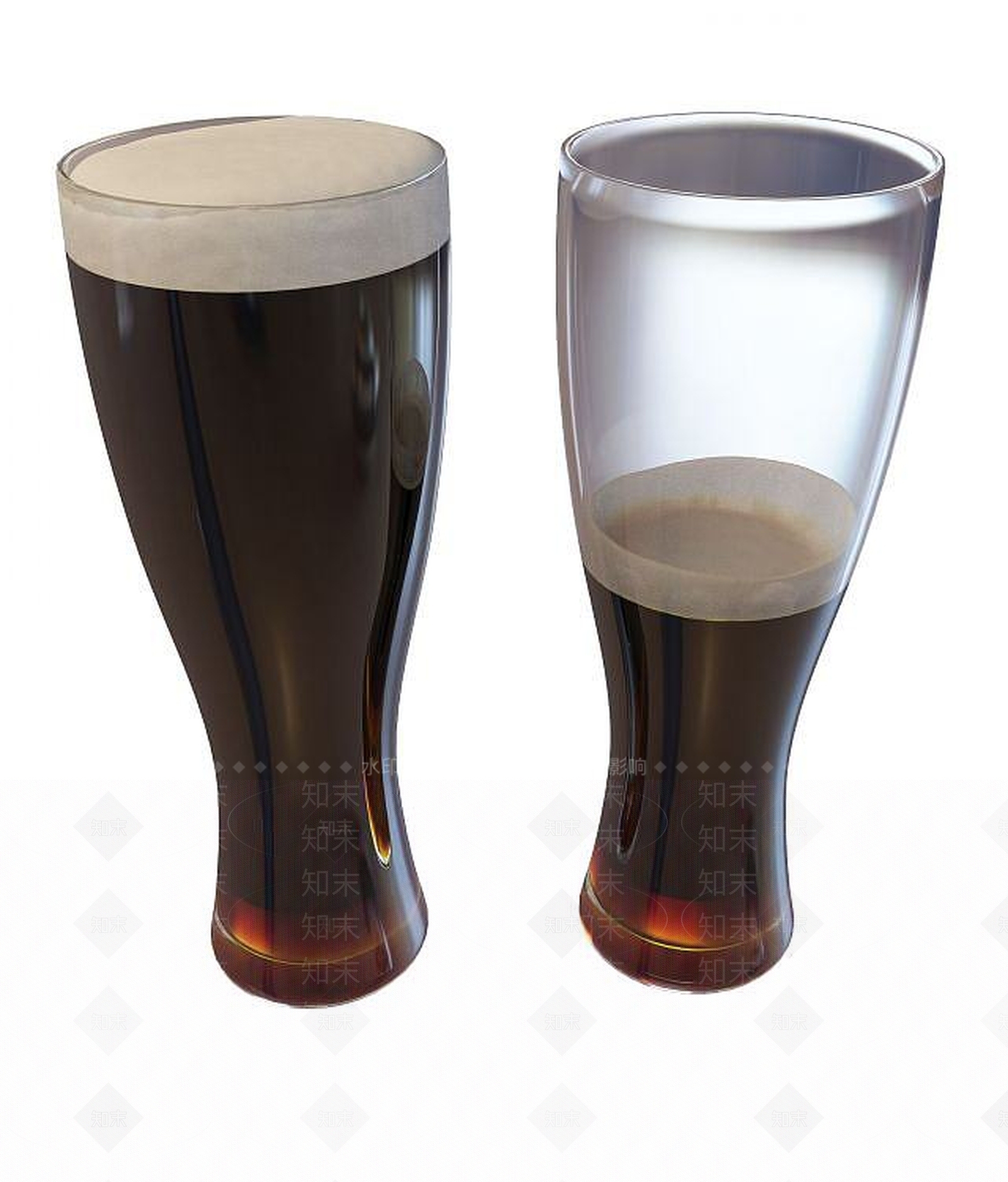 现代杯子3D模型下载【ID:1190937692】