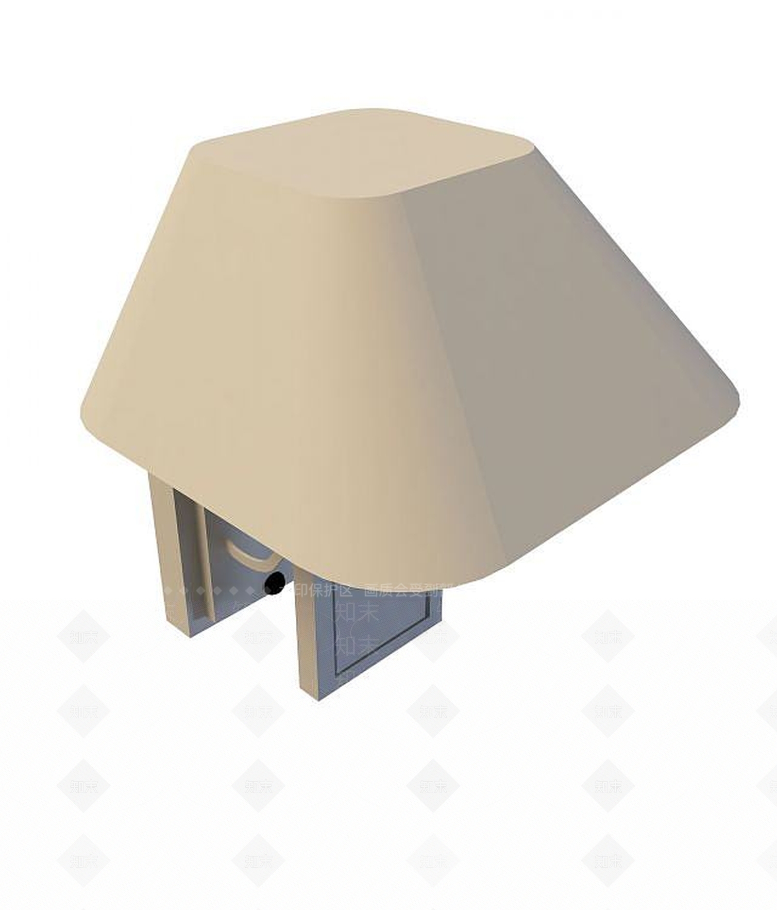 现代卧室壁灯3D模型下载【ID:1190937930】