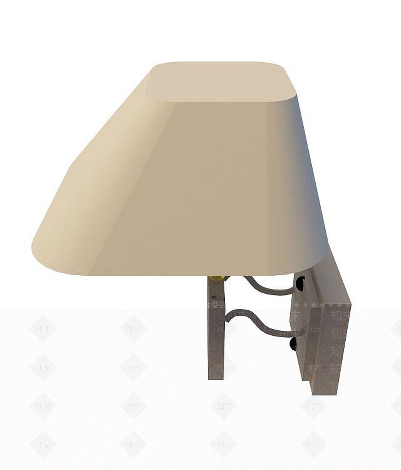 现代卧室壁灯3D模型下载【ID:1190937930】