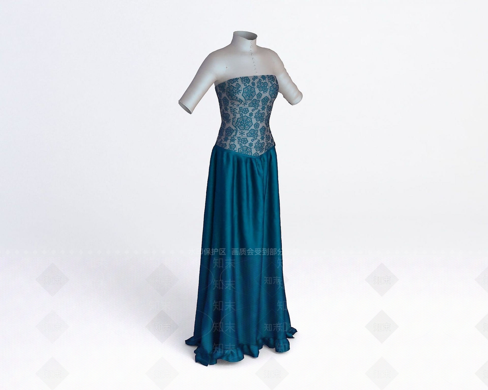 现代模特3D模型下载【ID:1190944702】