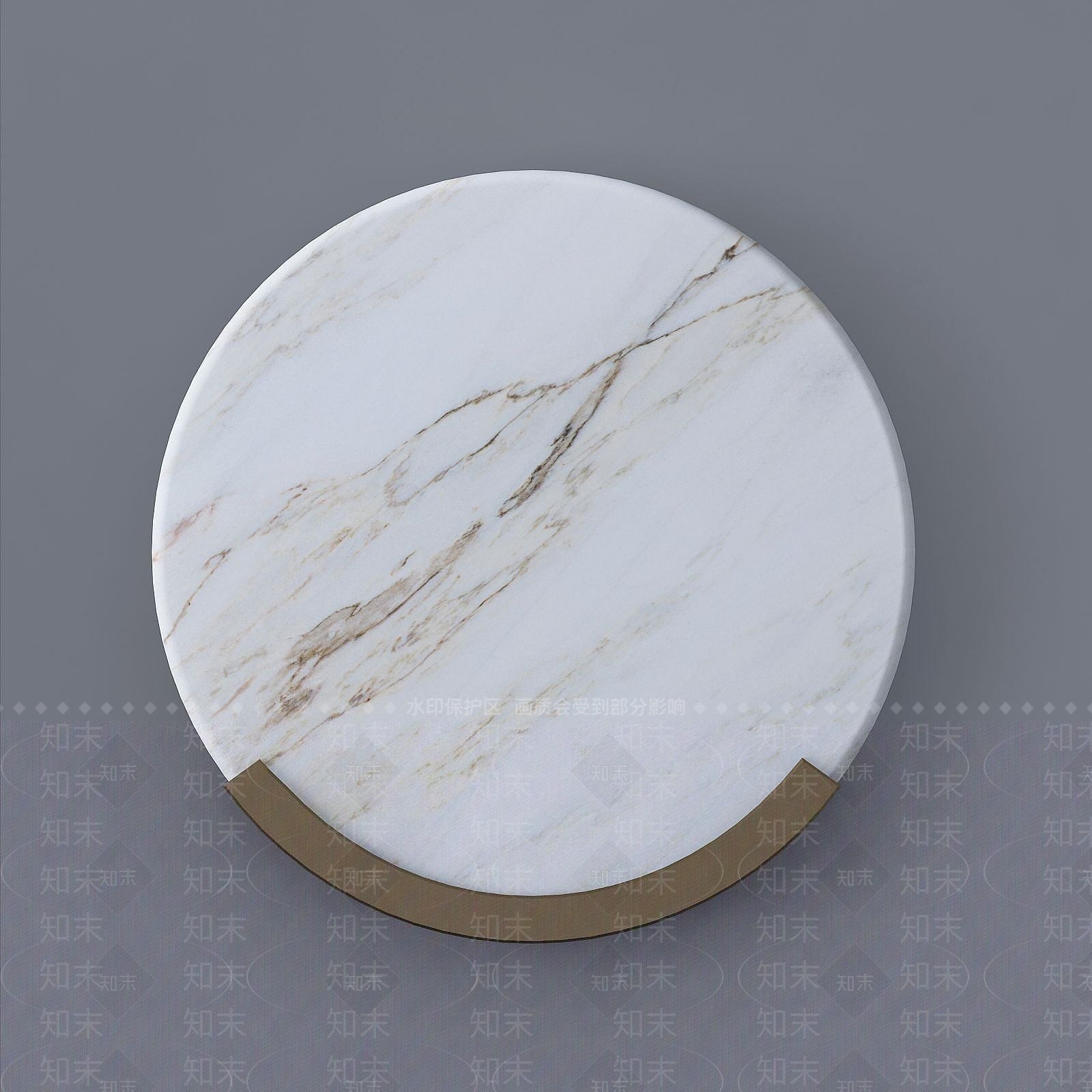 现代圆形壁灯3D模型下载【ID:1190947037】