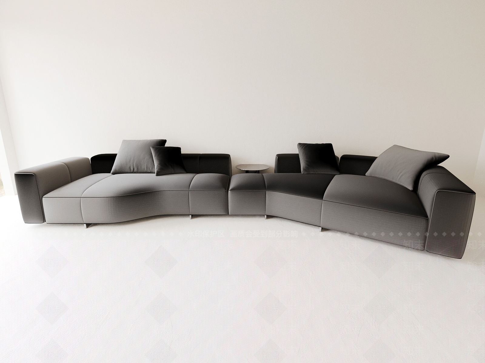 现代多人沙发3D模型下载【ID:1190962618】