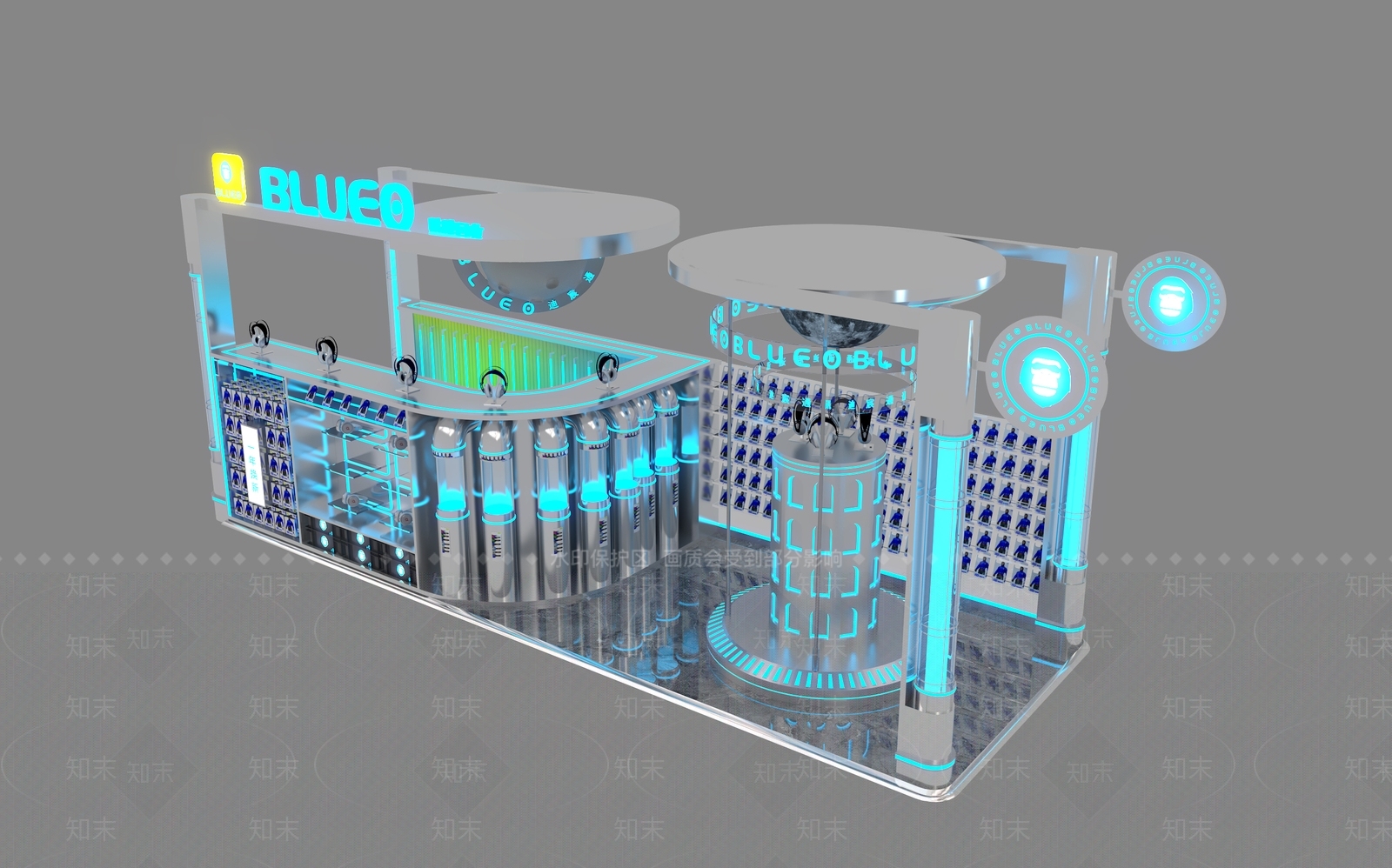 现代其他公共空间3D模型下载【ID:1190969652】