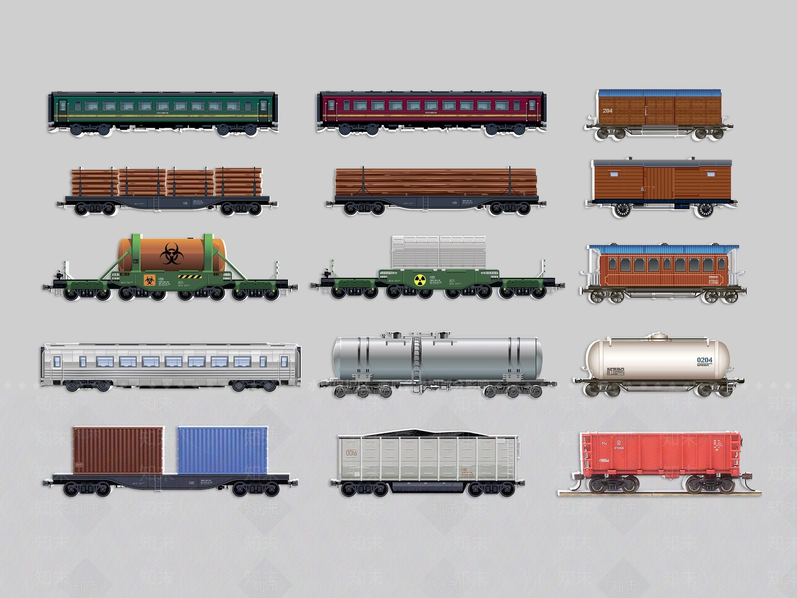 火车SU模型下载【ID:1190979206】