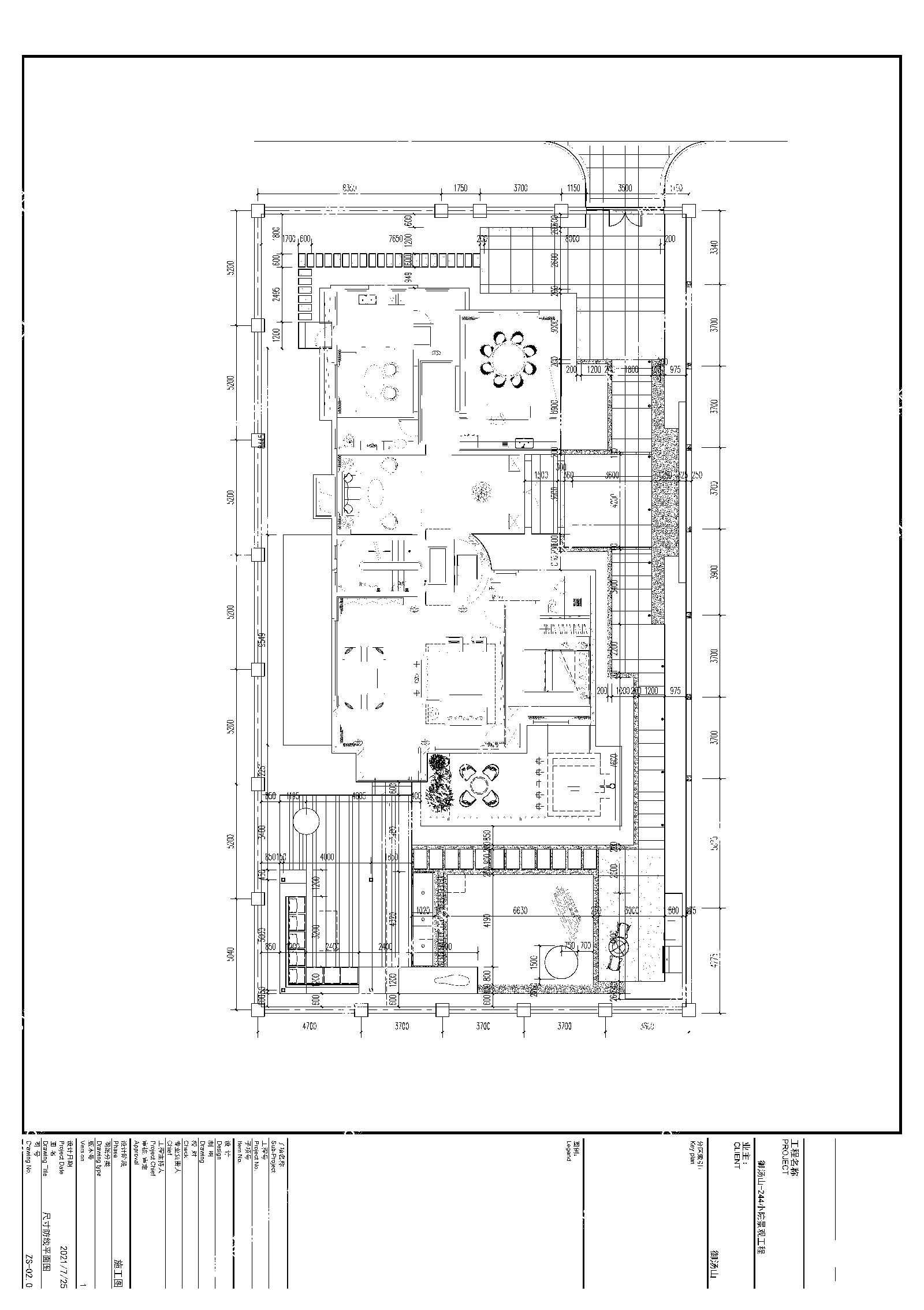 现代其他景观cad施工图下载【ID:1190980299】