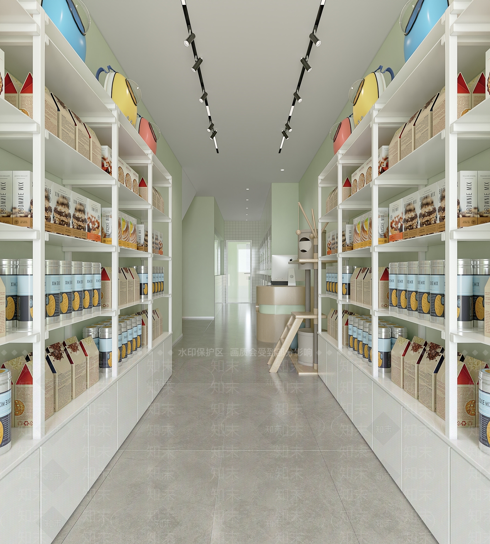 现代轻奢宠物店3D模型下载【ID:1190983699】