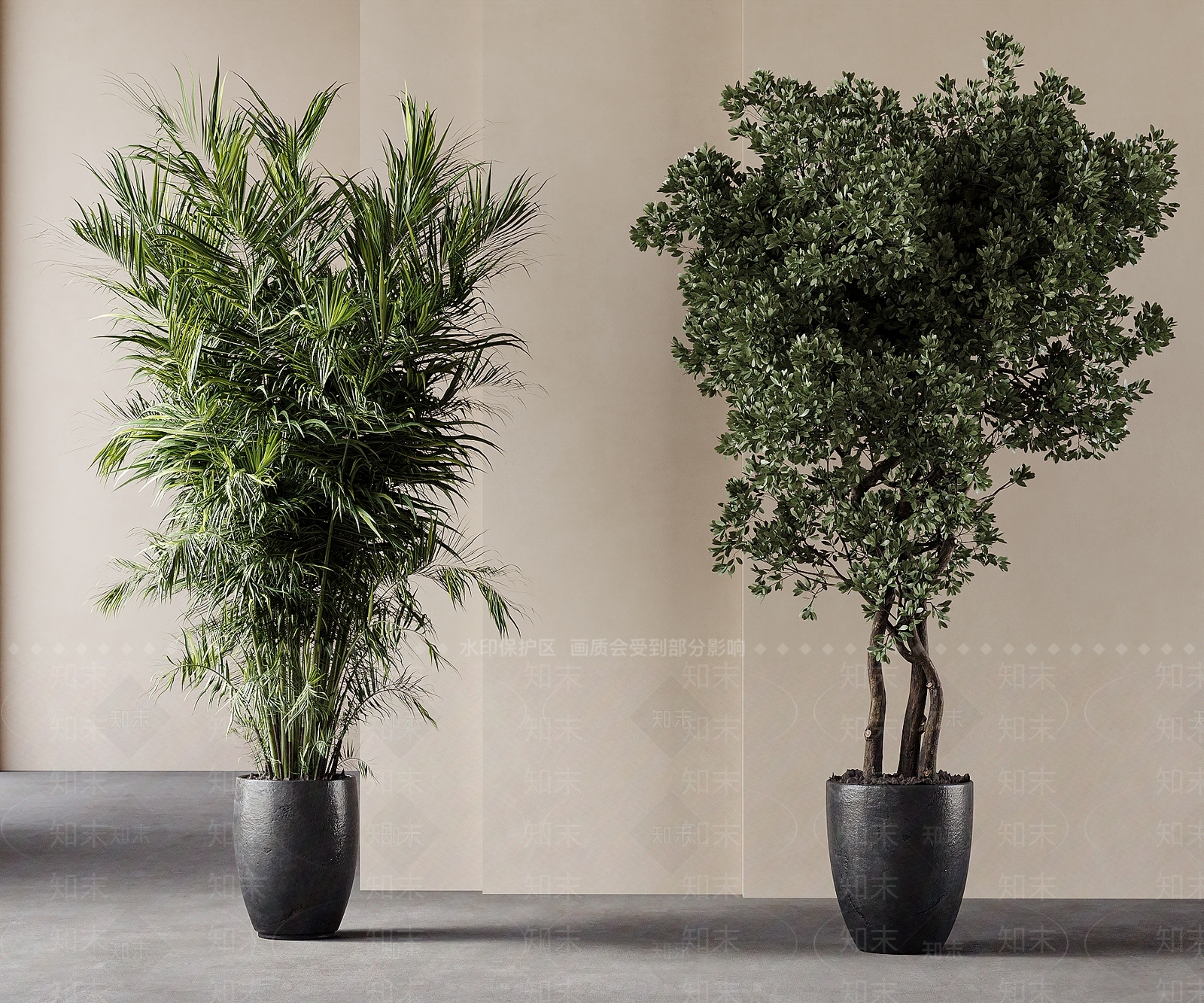 盆栽3D模型下载【ID:1190987762】