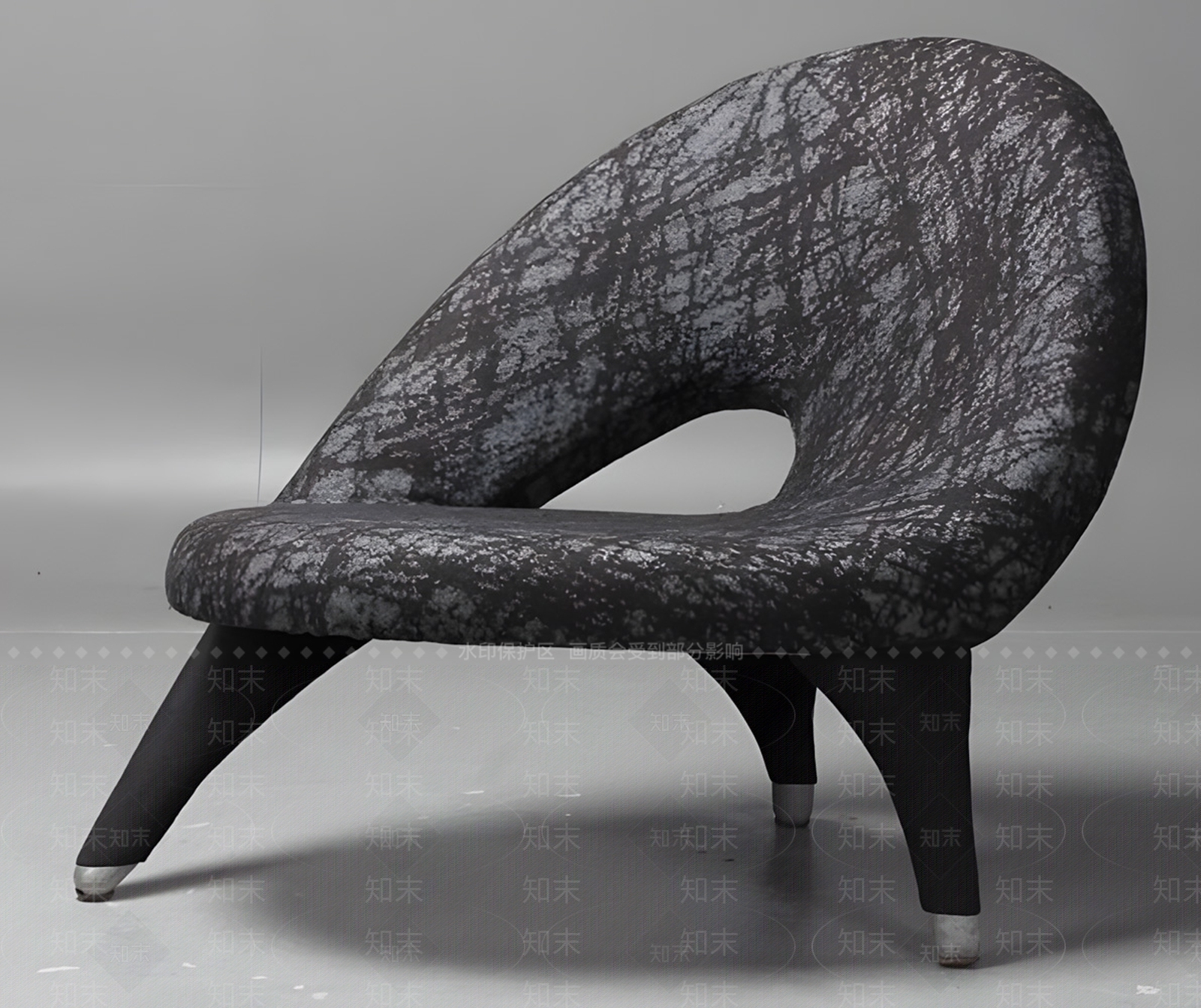 现代懒人沙发3D模型下载【ID:1190992851】