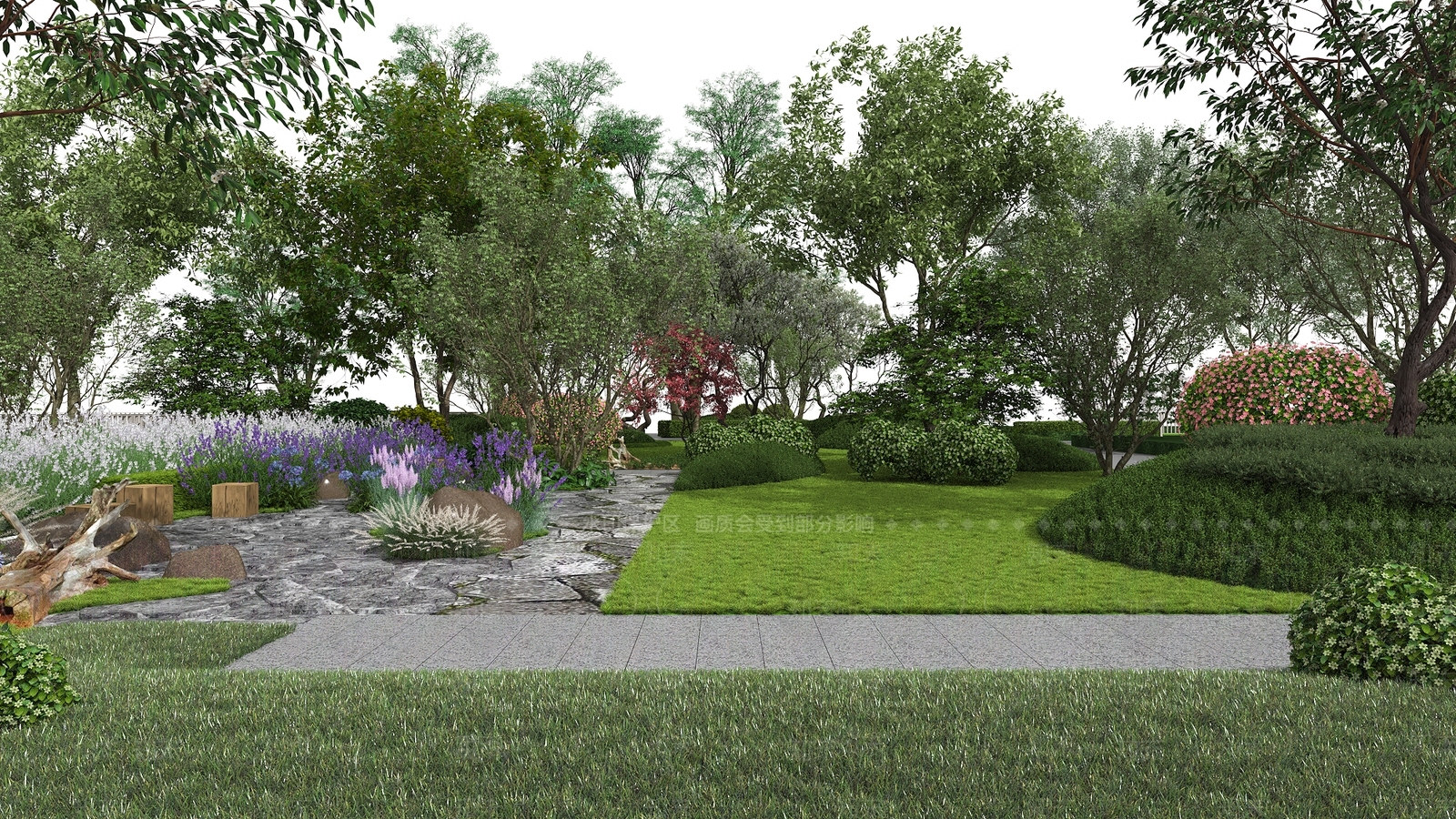 现代公园3D模型下载【ID:1190994745】