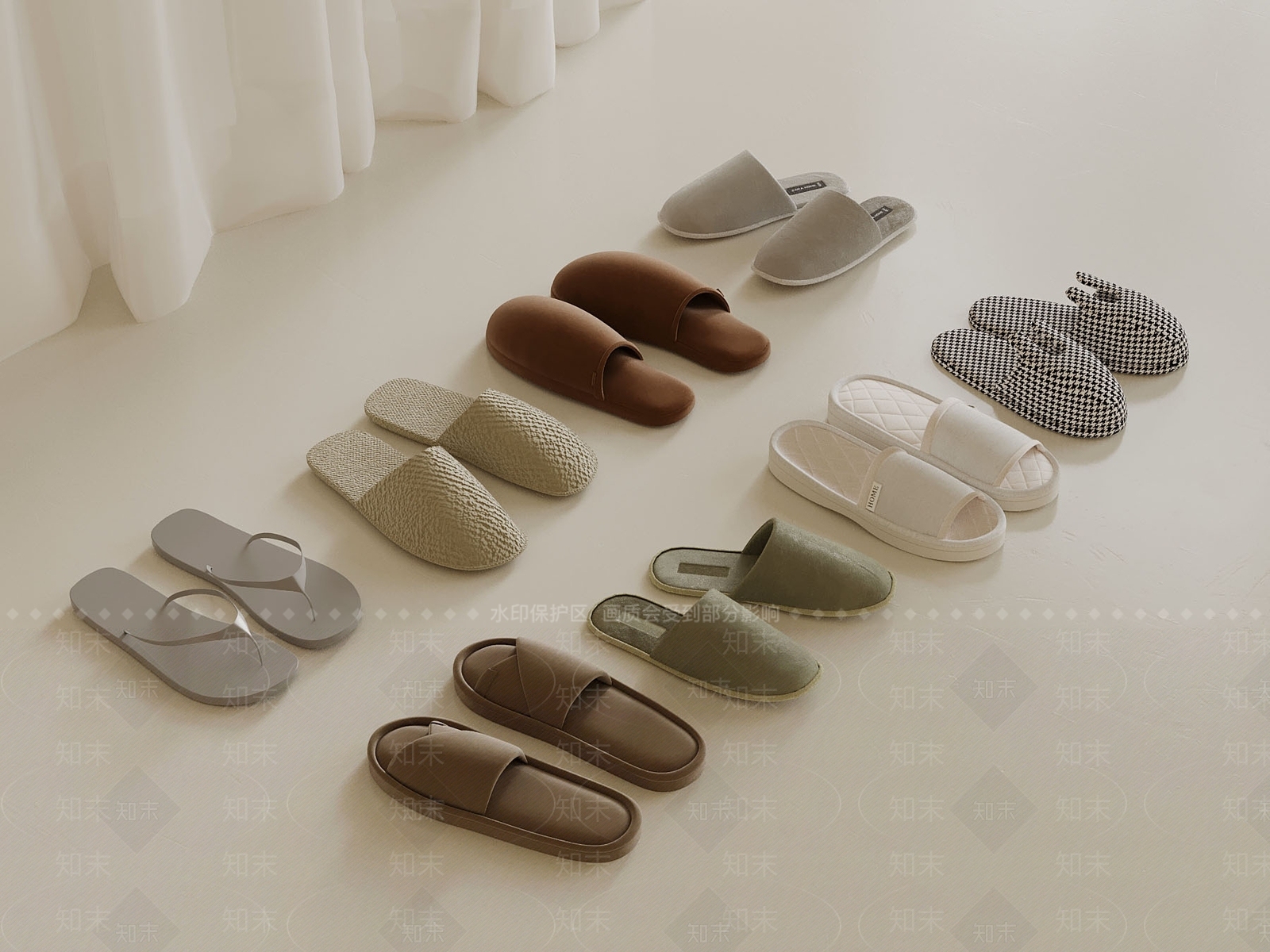 鞋子3D模型下载【ID:1190994770】