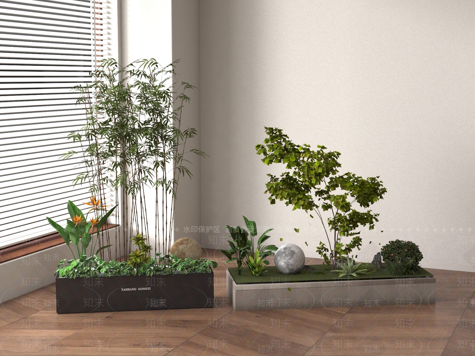 花箱3D模型下载【ID:1190997221】