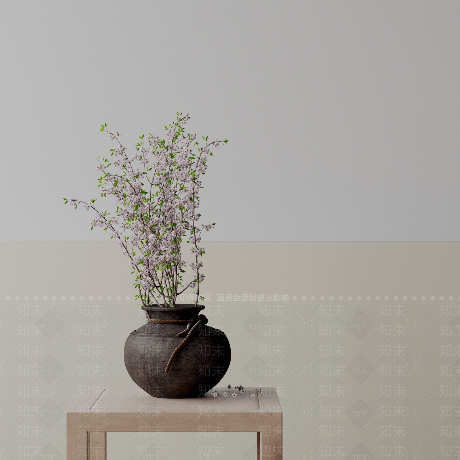 盆栽3D模型下载【ID:1190997797】