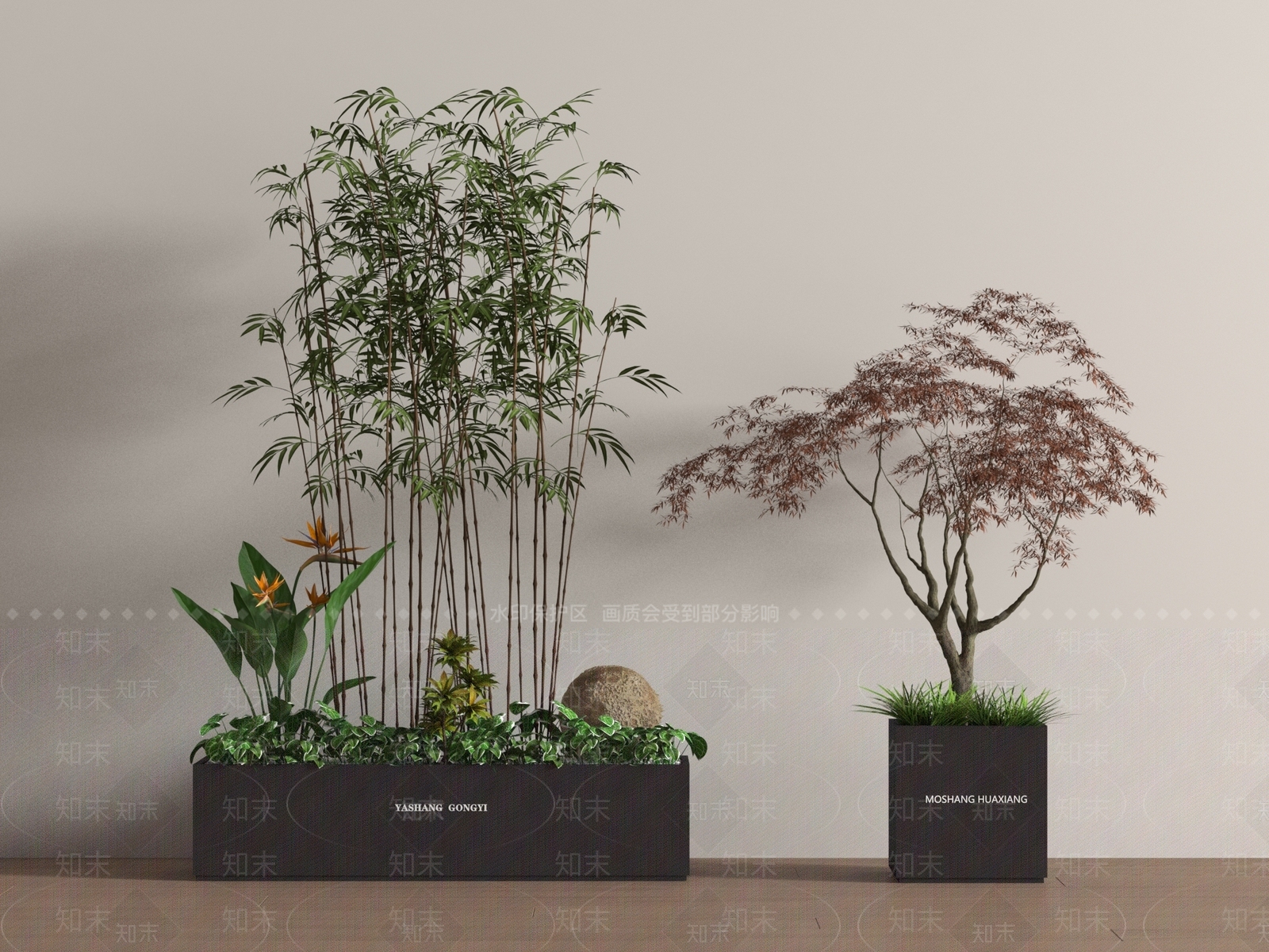 花箱3D模型下载【ID:1190998850】
