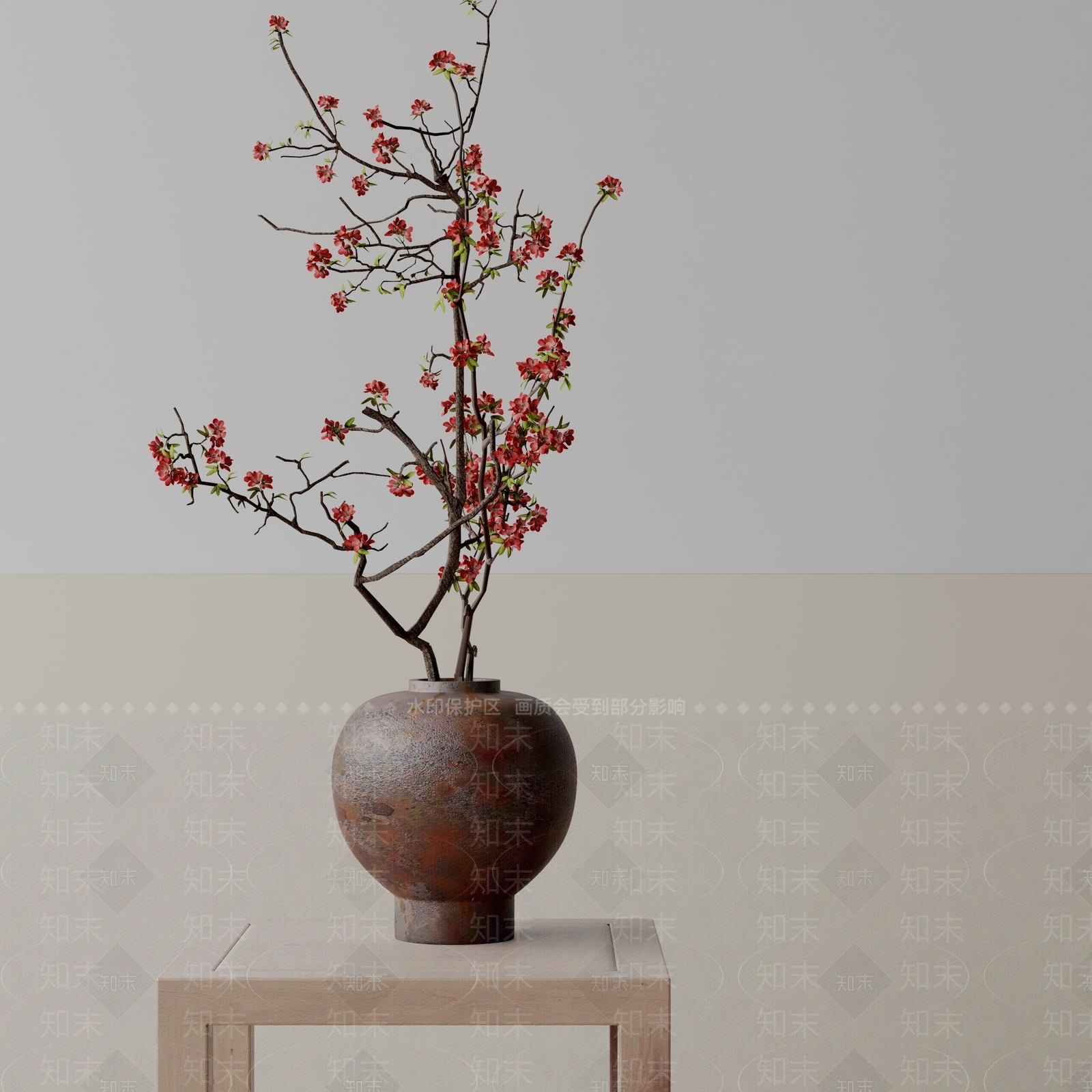 盆栽3D模型下载【ID:1190998909】