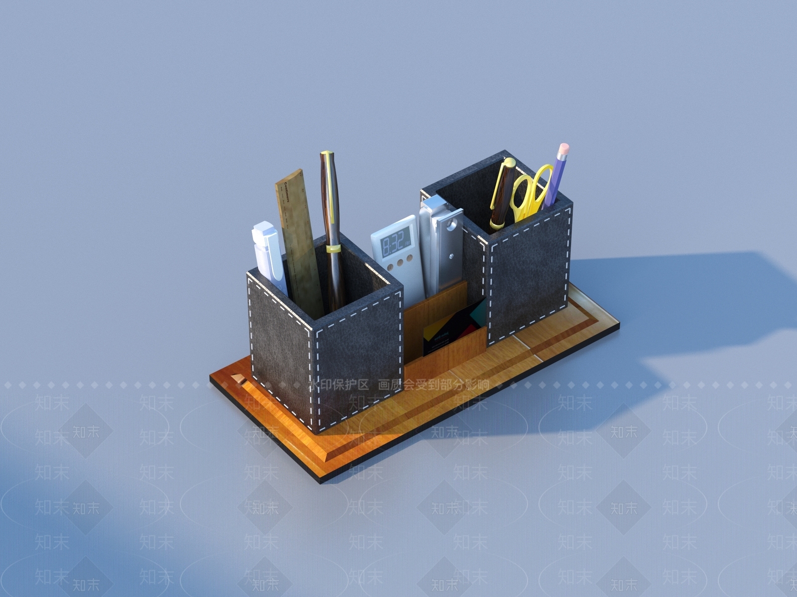 办公用品3D模型下载【ID:1191004248】
