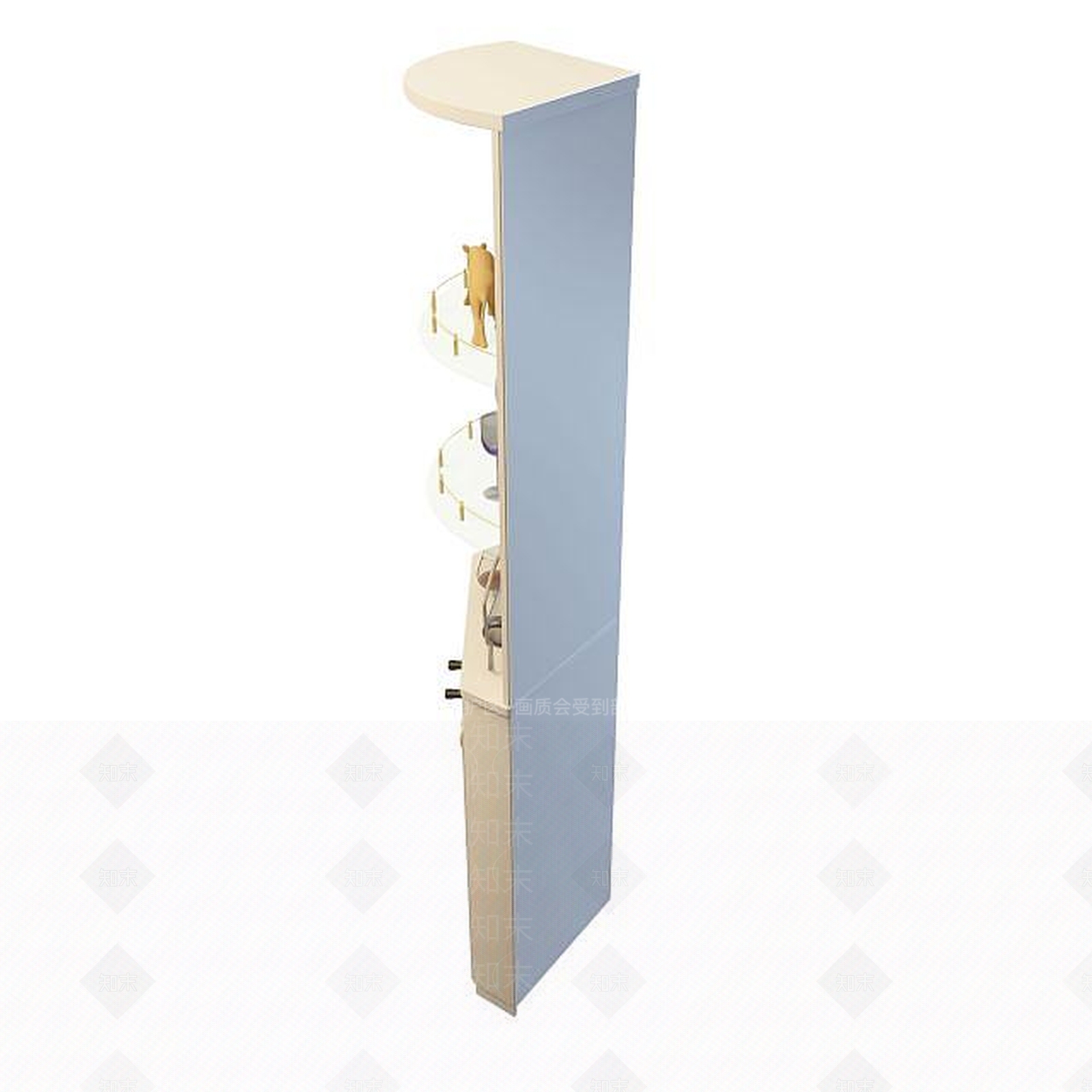 现代衣柜3D模型下载【ID:1199579480】
