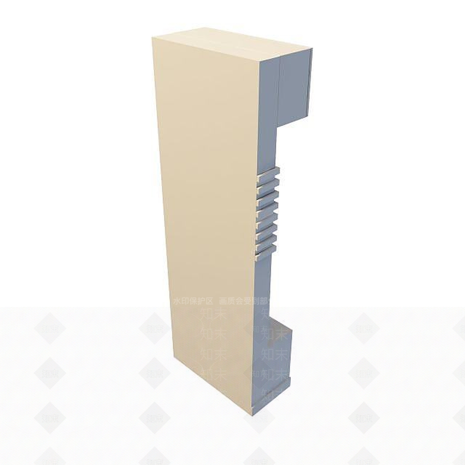 现代衣柜3D模型下载【ID:1199579384】