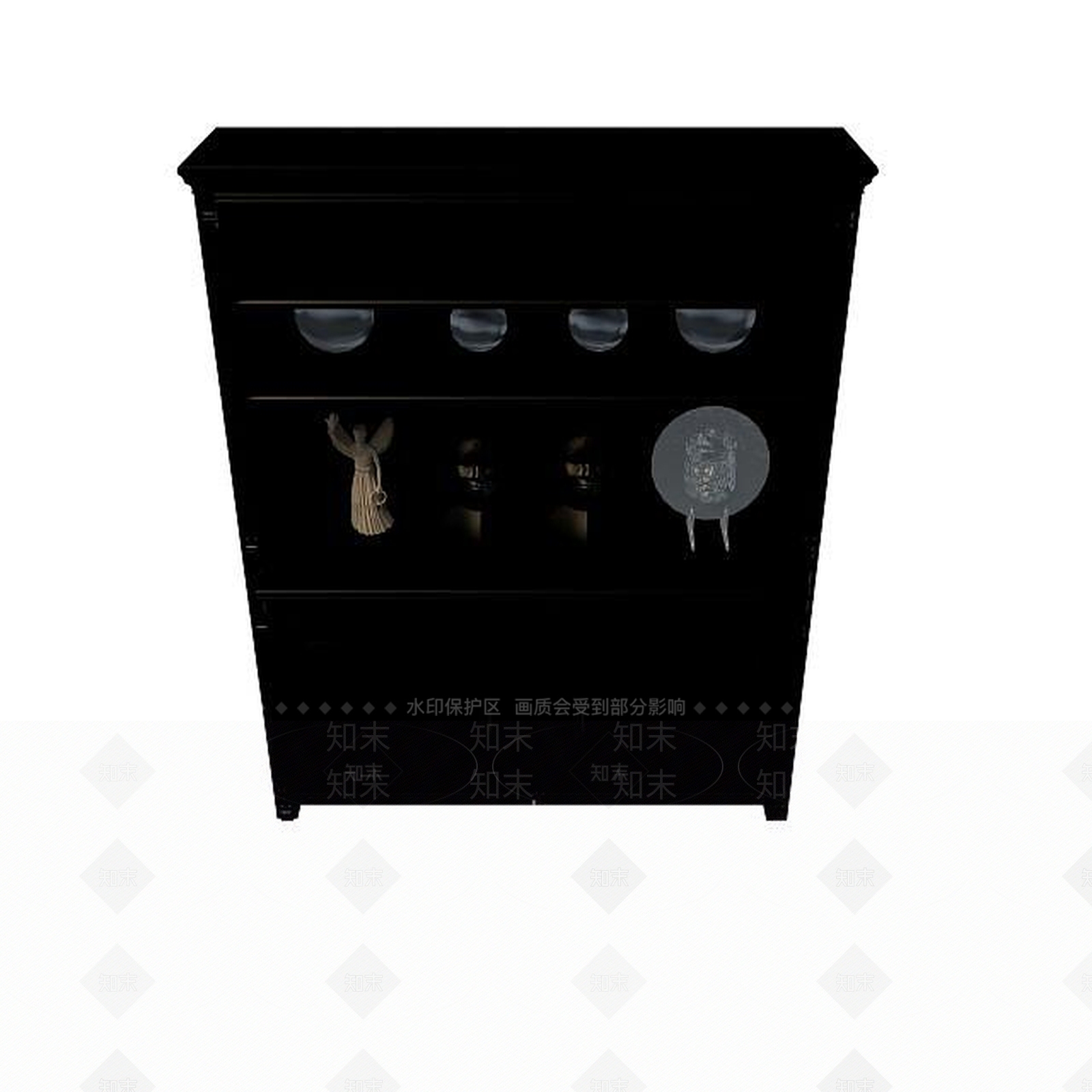 现代衣柜3D模型下载【ID:1199575725】