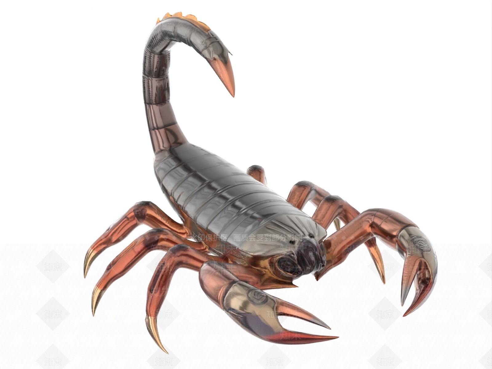 爬行类动物3D模型下载【ID:1191013241】