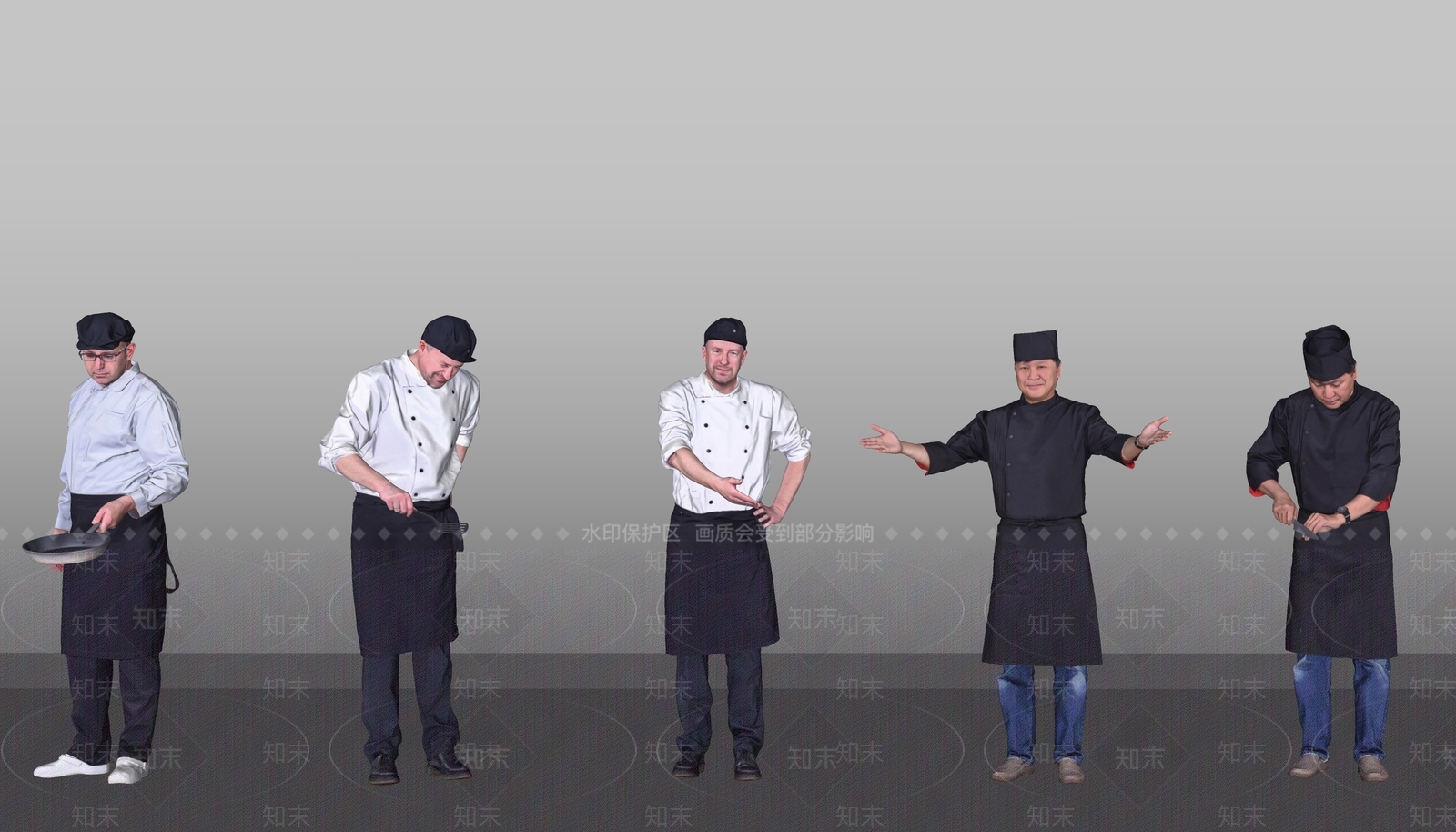 多人SU模型下载【ID:1191015615】