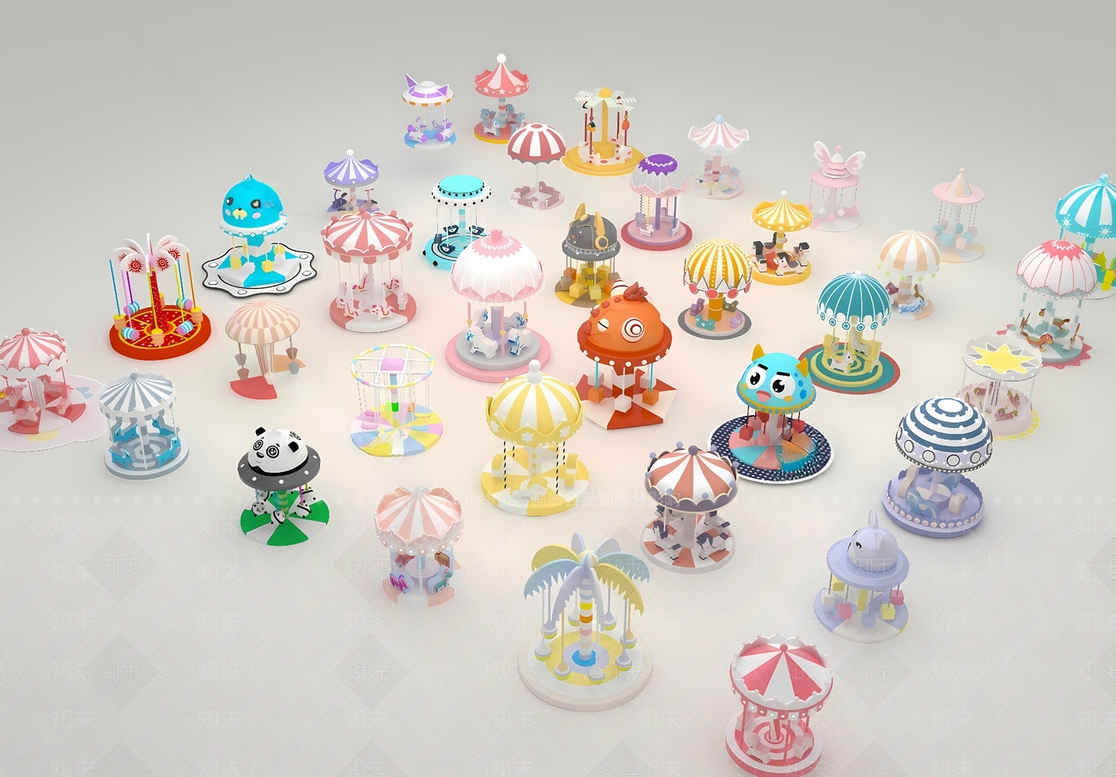 儿童器材组合SU模型下载【ID:1191017840】