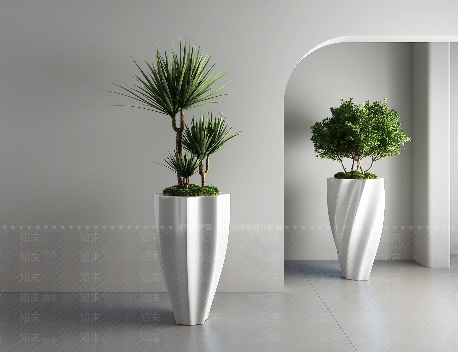 盆栽3D模型下载【ID:1191019646】