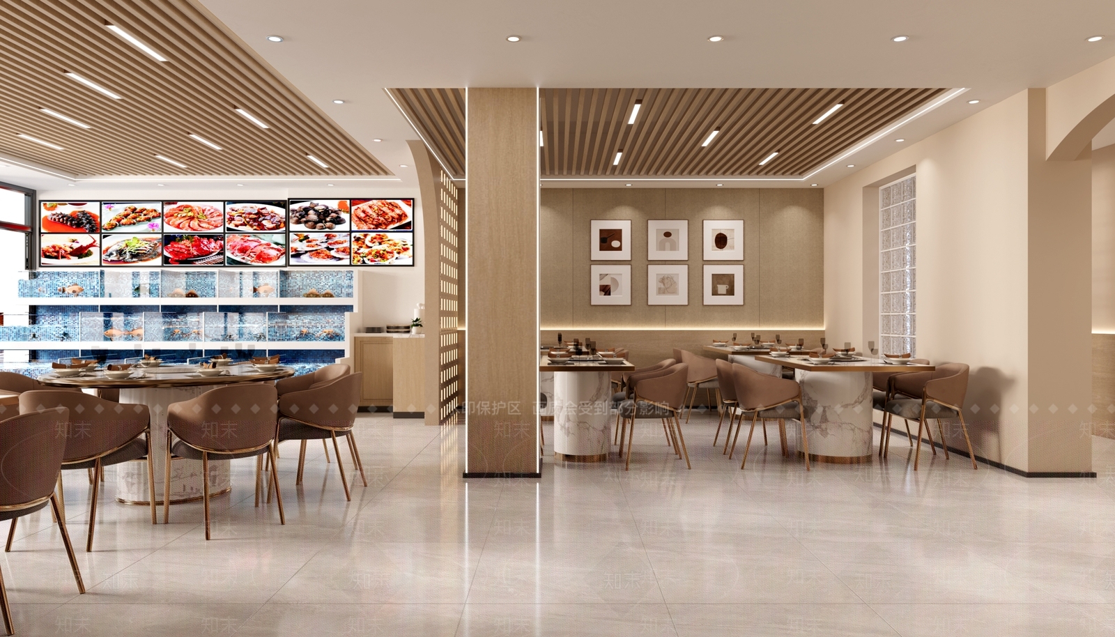 现代极简烧烤店3D模型下载【ID:1191027199】