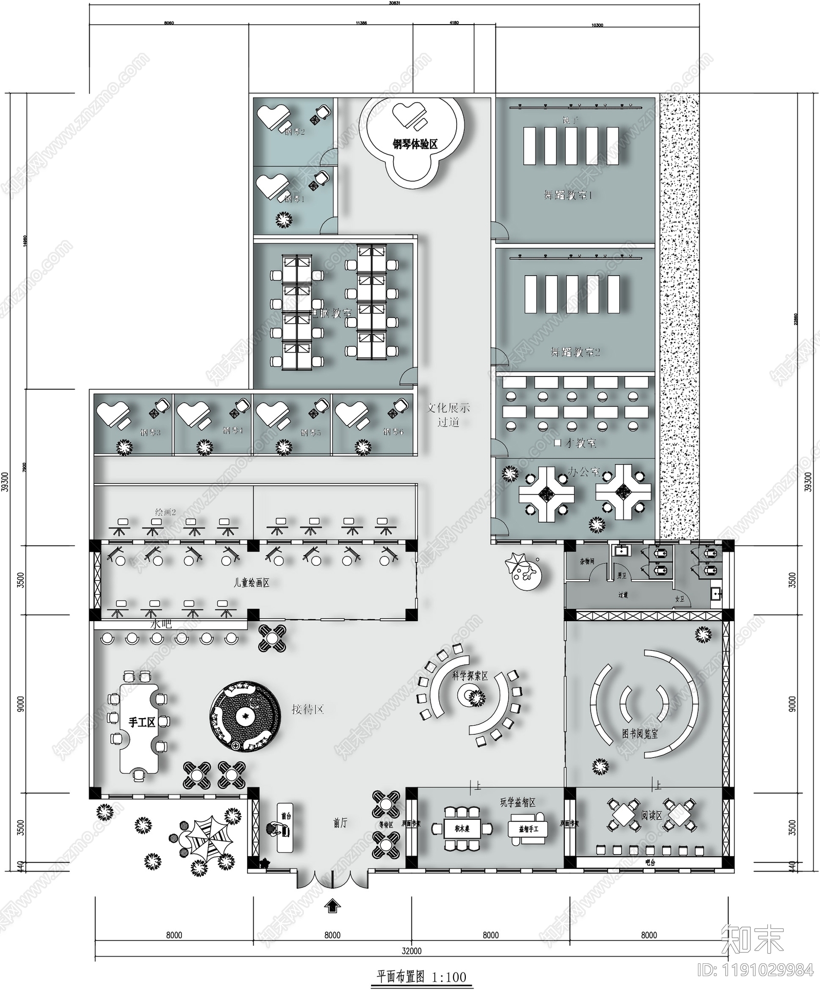 现代培训中心施工图下载【ID:1191029984】