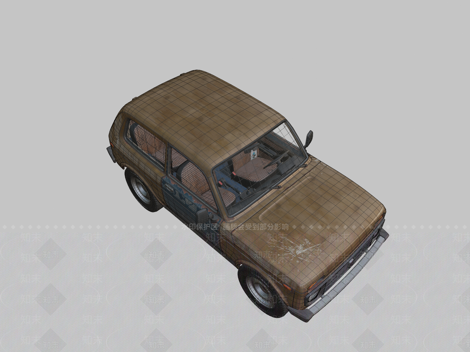 汽车SU模型下载【ID:1191032685】