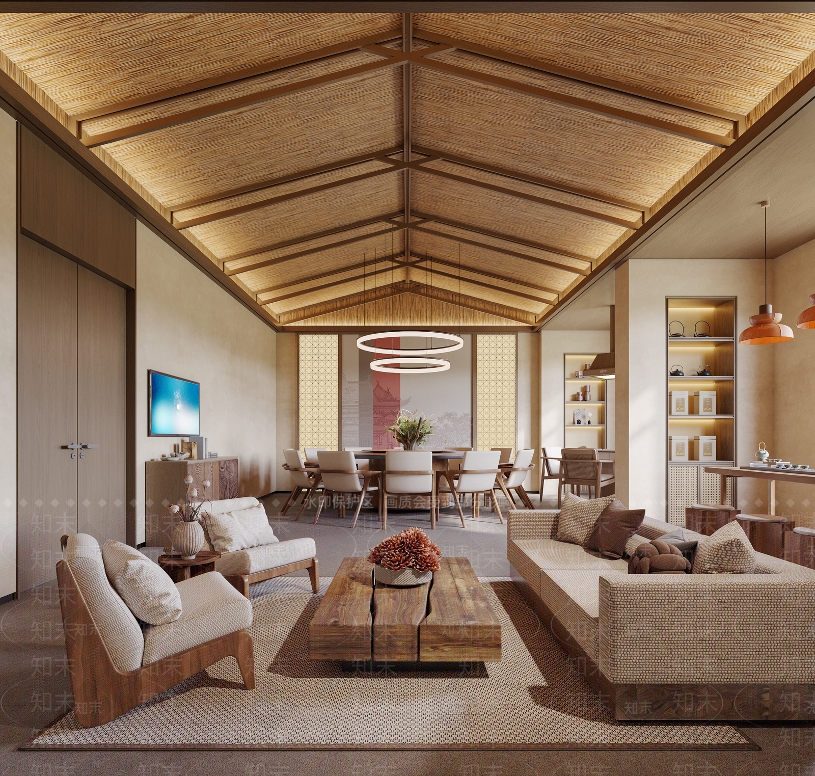 包厢3D模型下载【ID:1191048551】