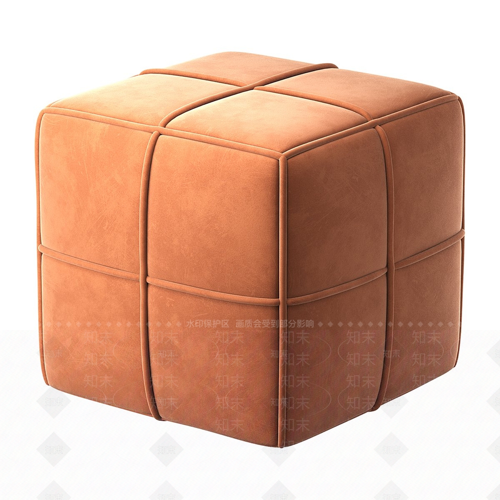 沙发凳3D模型下载【ID:1191052836】