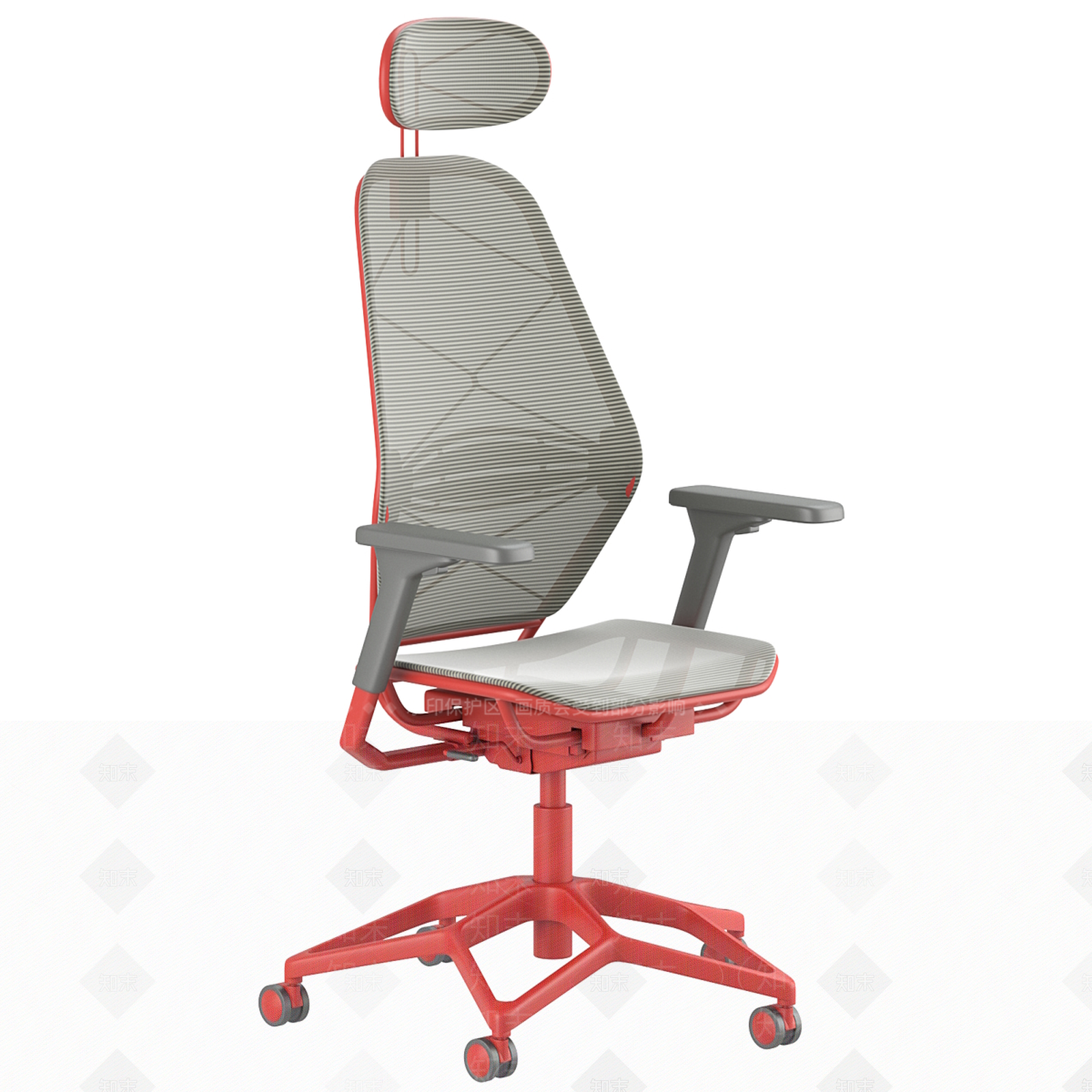 现代意式办公椅3D模型下载【ID:1191056624】