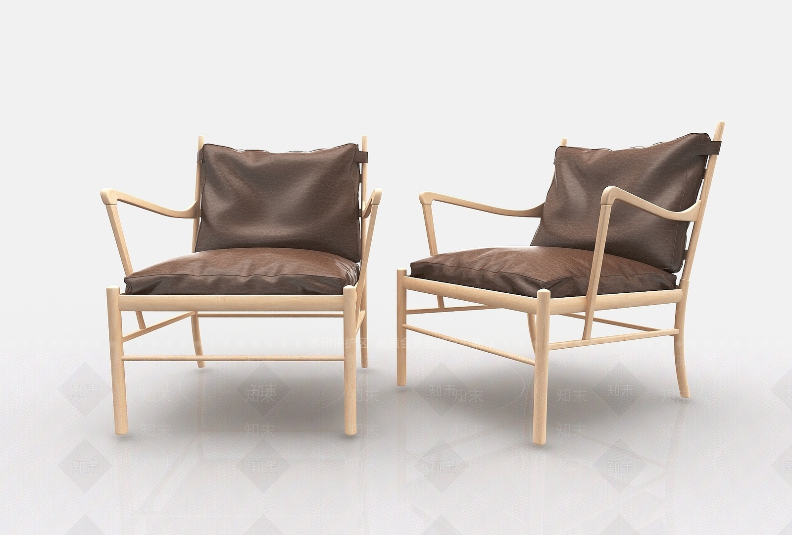 现代双人沙发3D模型下载【ID:1191056561】