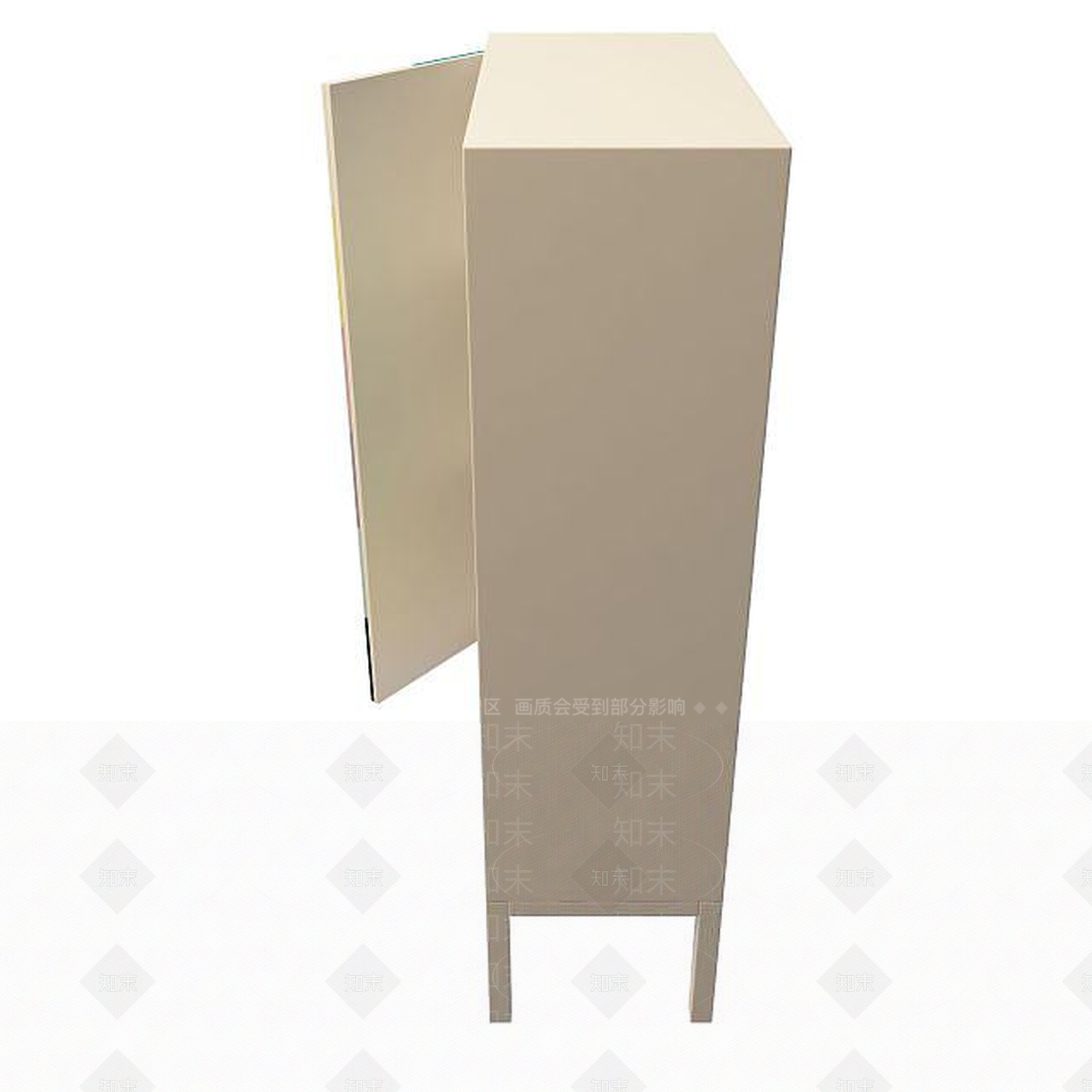 现代衣柜3D模型下载【ID:1199579024】