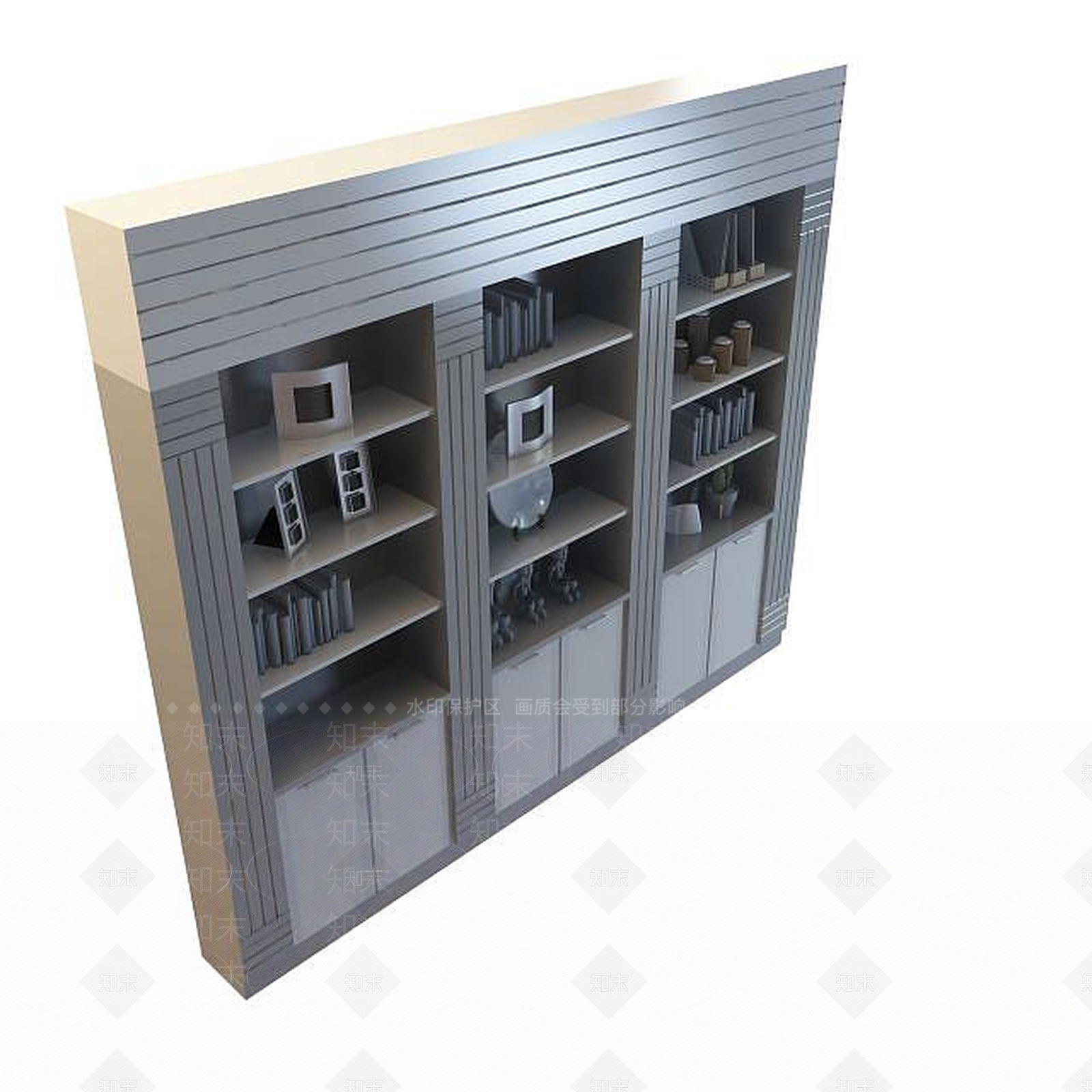现代衣柜3D模型下载【ID:1199578857】