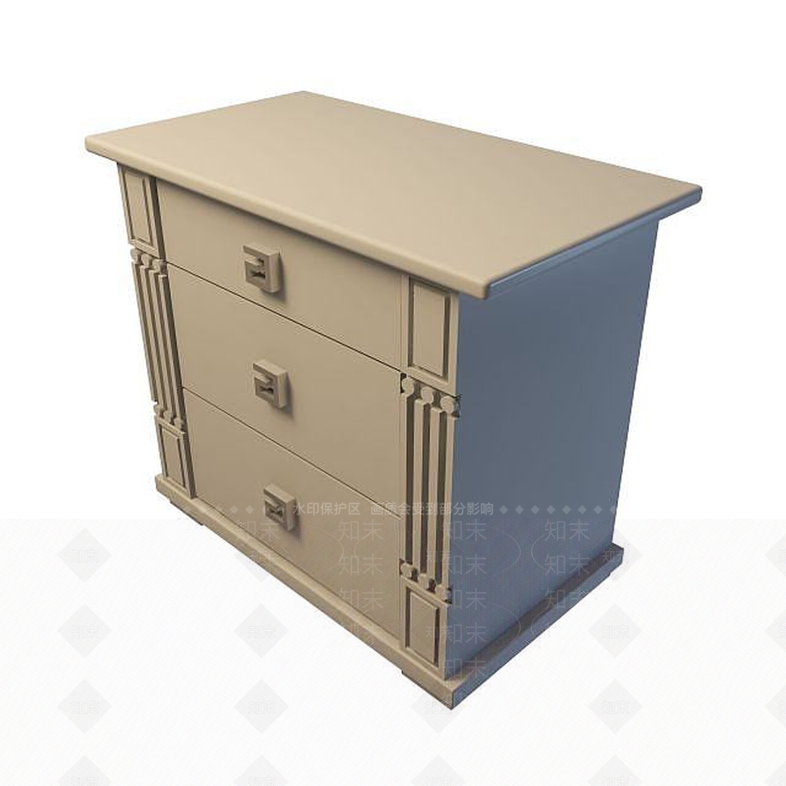 现代衣柜3D模型下载【ID:1199578759】