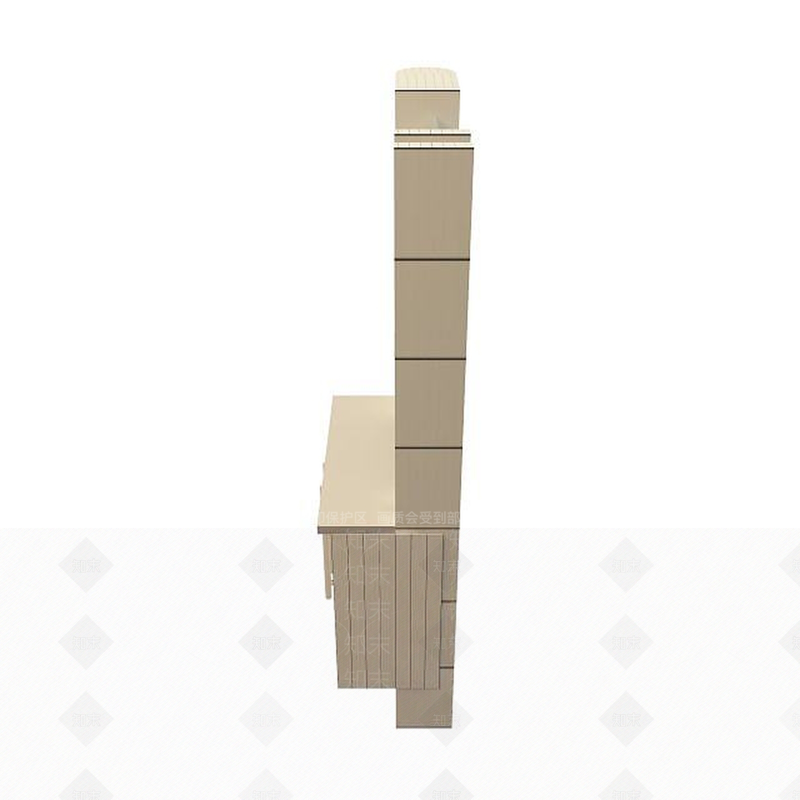 现代衣柜3D模型下载【ID:1191060752】