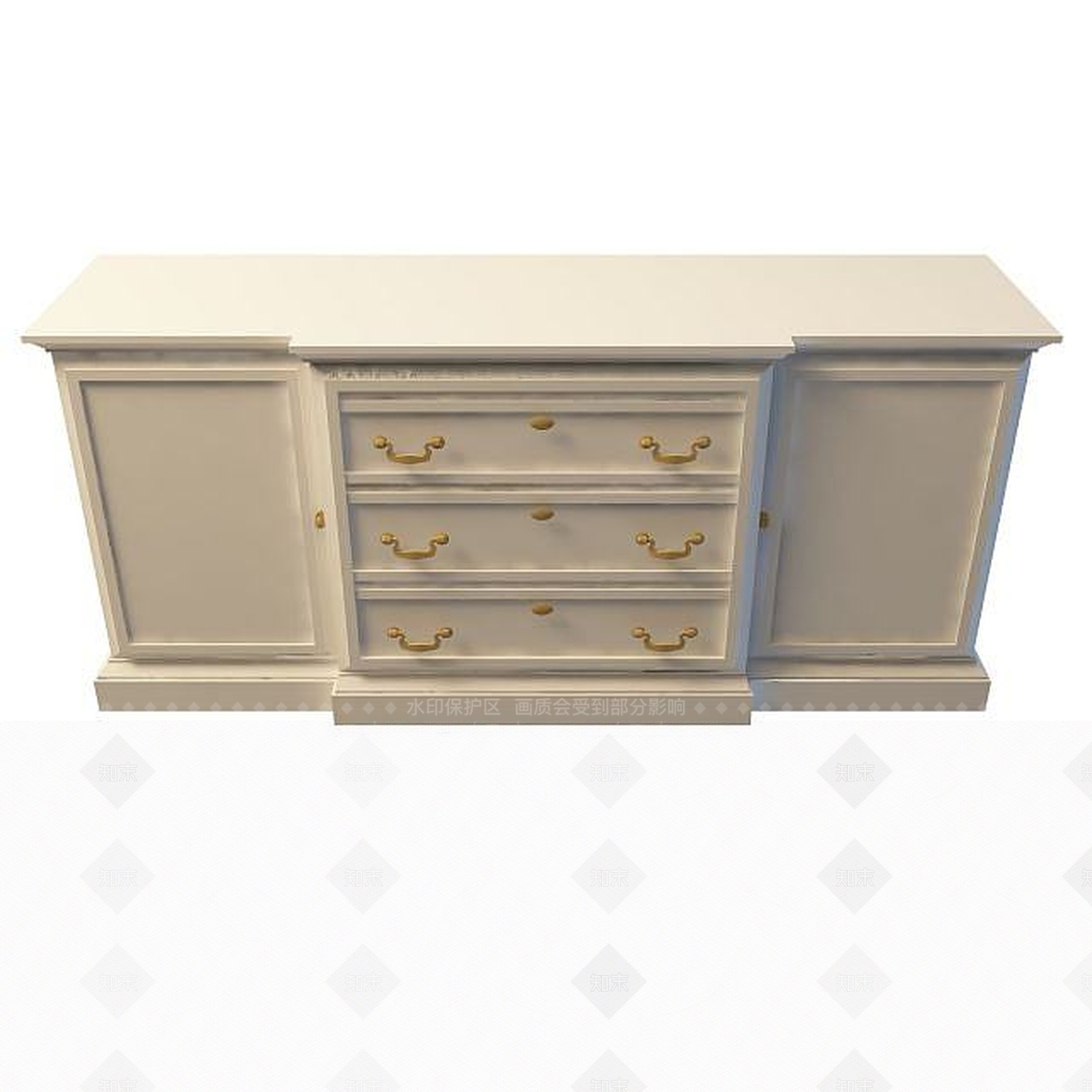 现代衣柜3D模型下载【ID:1199575262】
