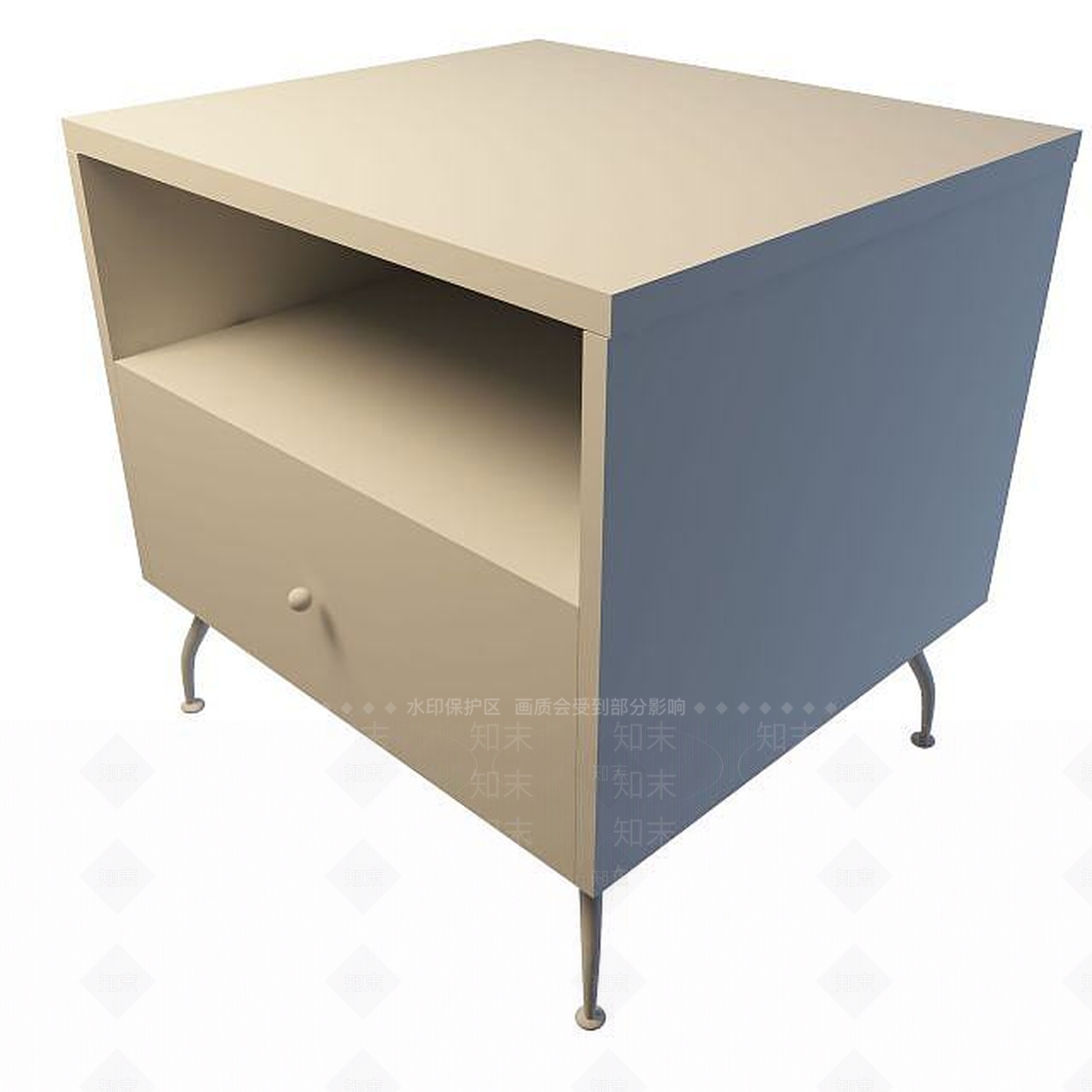 现代衣柜3D模型下载【ID:1199575122】