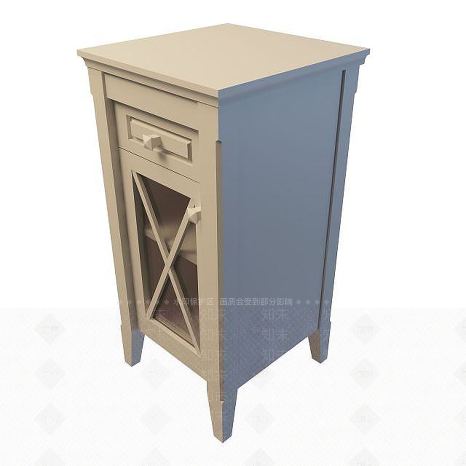 现代衣柜3D模型下载【ID:1199578674】