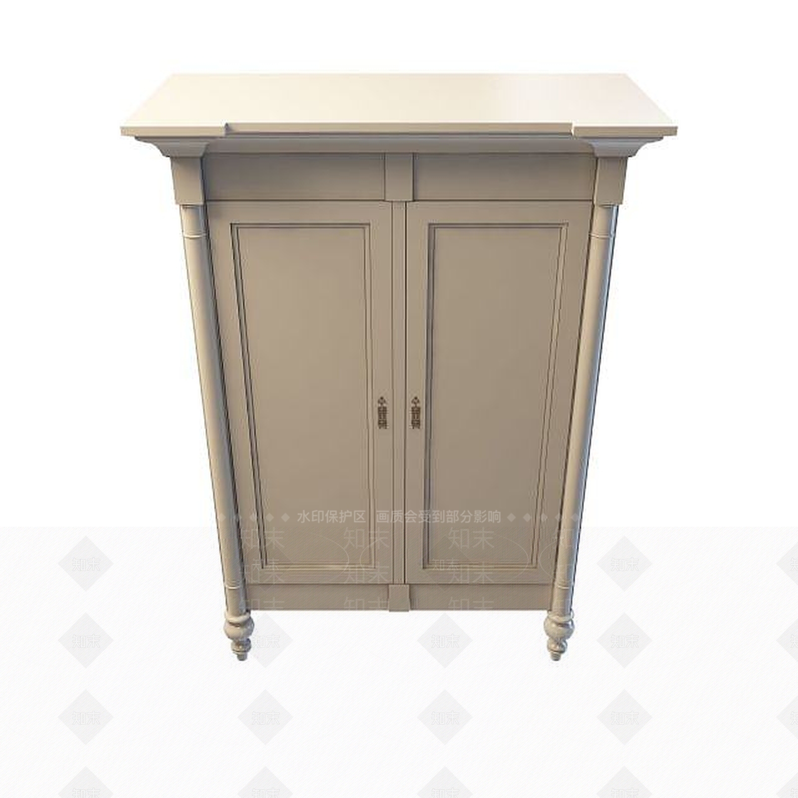 现代衣柜3D模型下载【ID:1199578569】