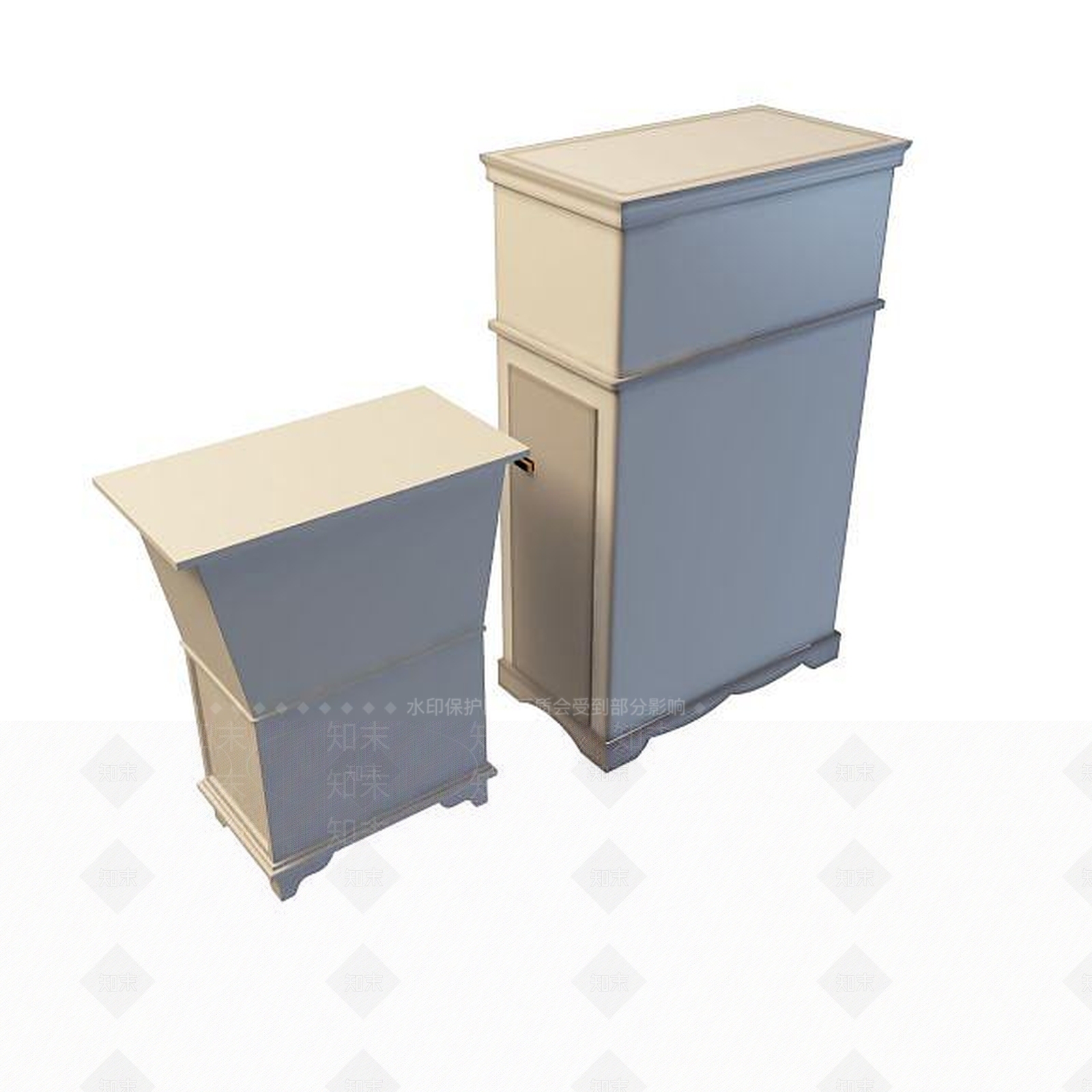 现代衣柜3D模型下载【ID:1199575027】