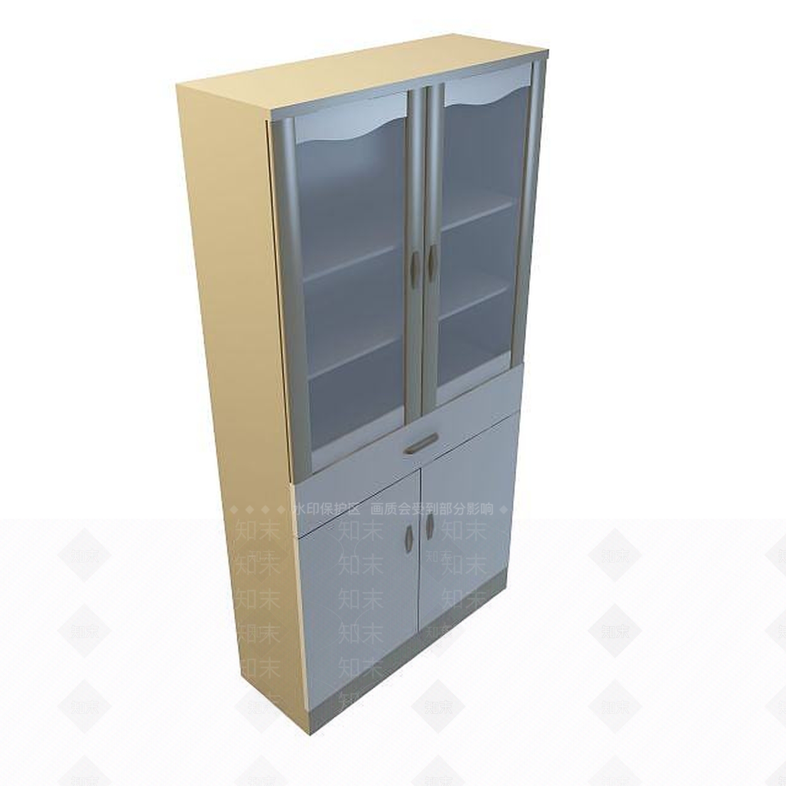 现代衣柜3D模型下载【ID:1199578545】