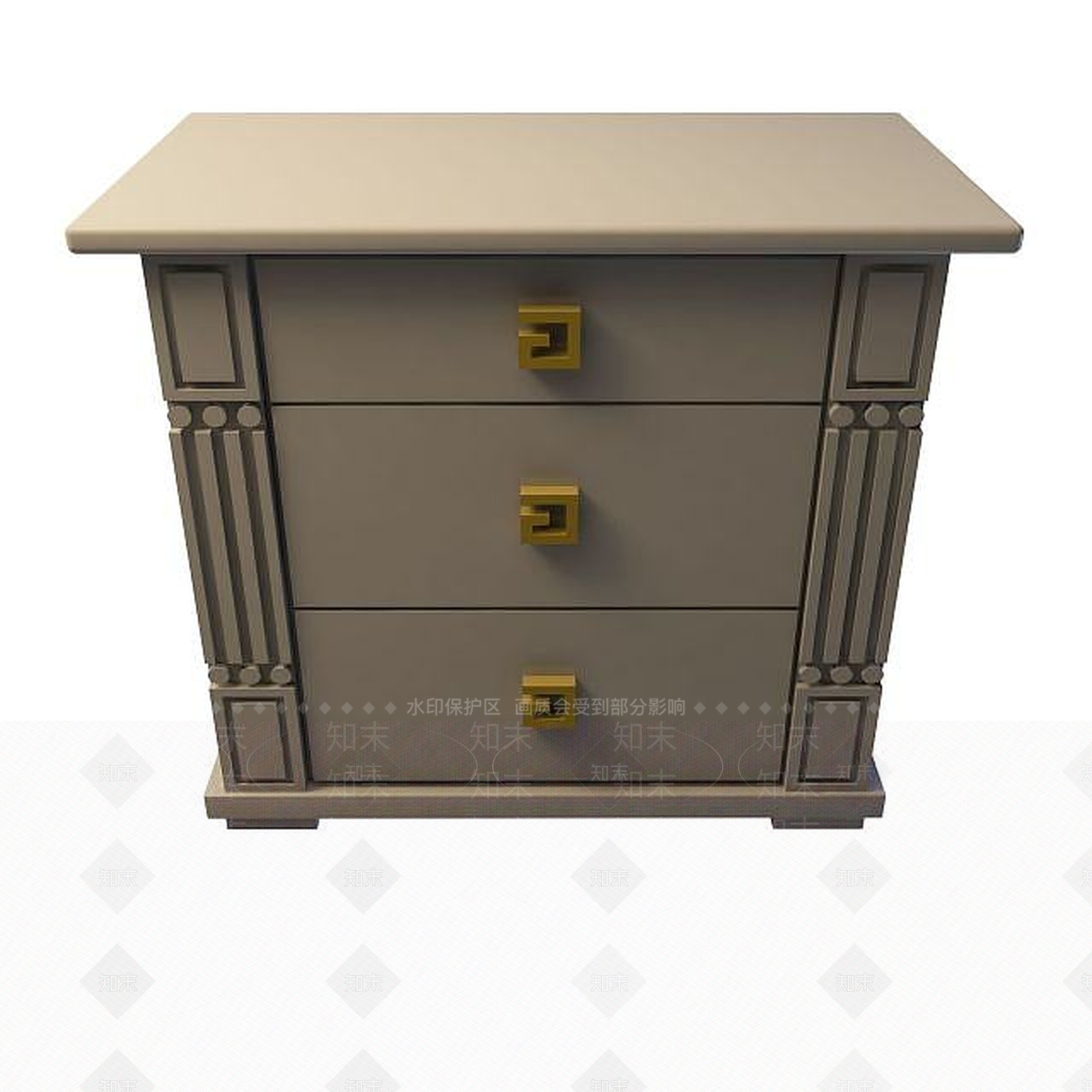 现代衣柜3D模型下载【ID:1199578542】