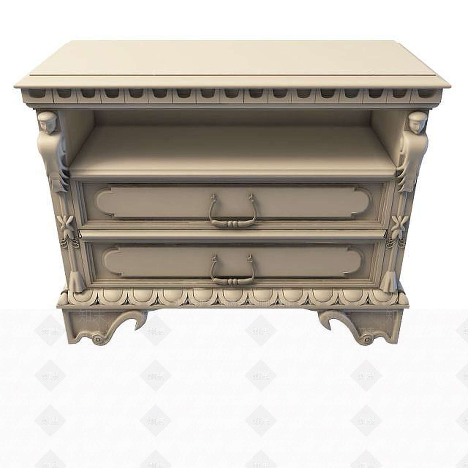 现代衣柜3D模型下载【ID:1199578469】