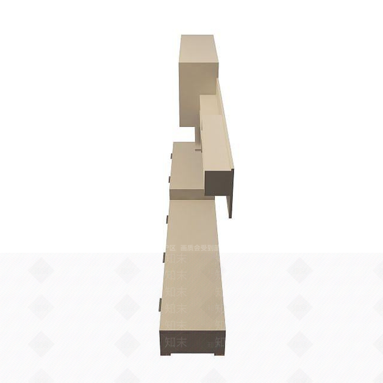 现代衣柜3D模型下载【ID:1199578451】