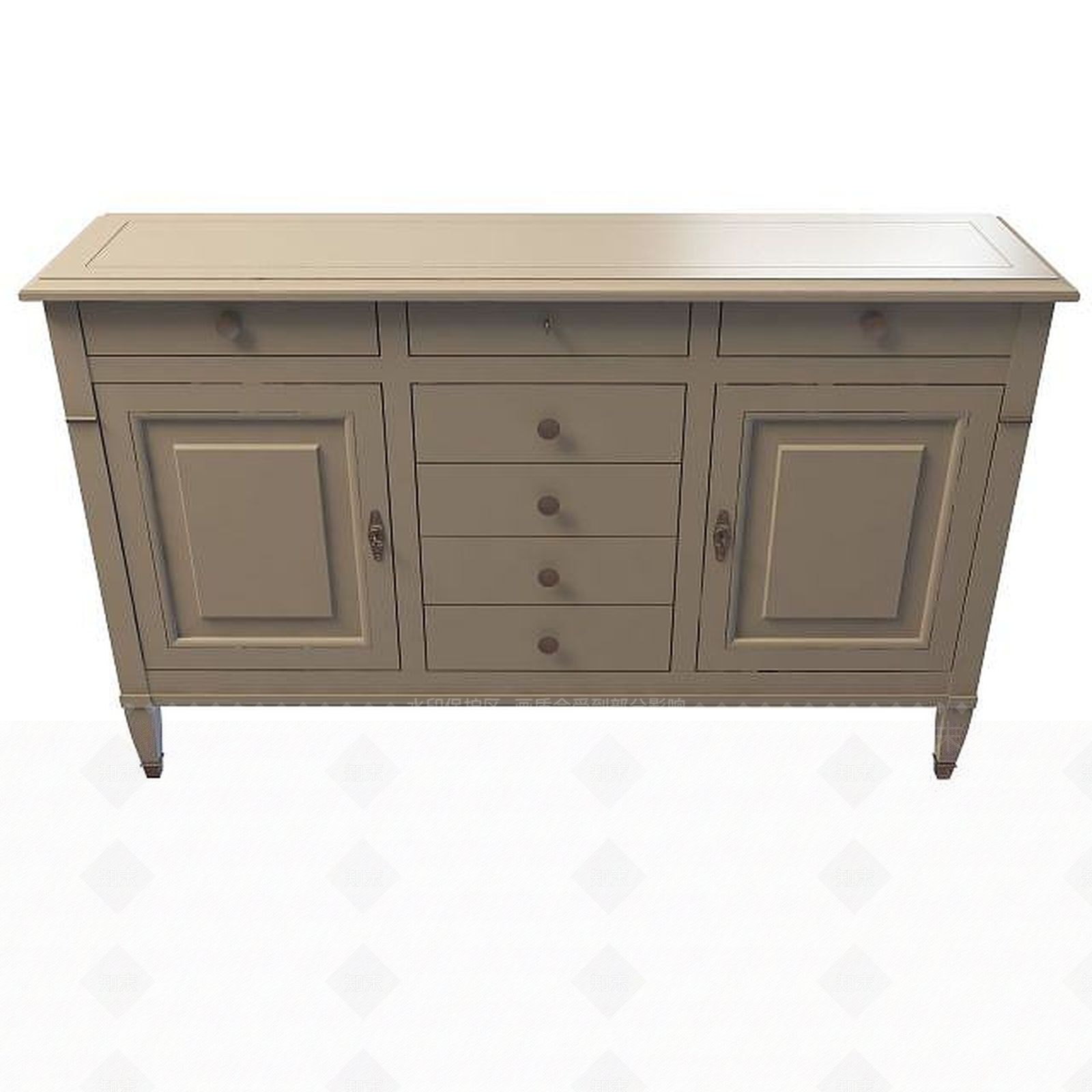 现代衣柜3D模型下载【ID:1199574987】