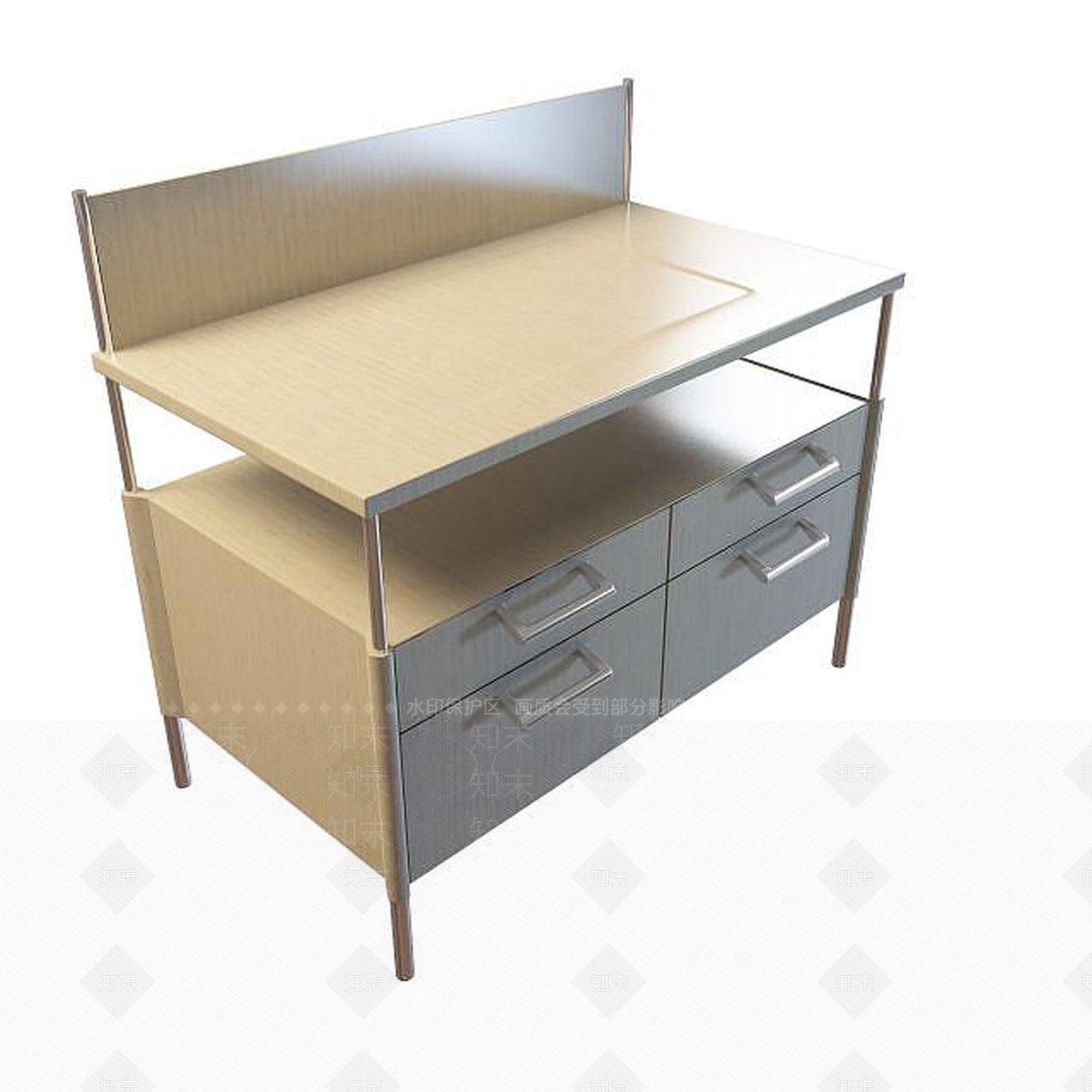 现代衣柜3D模型下载【ID:1191063022】