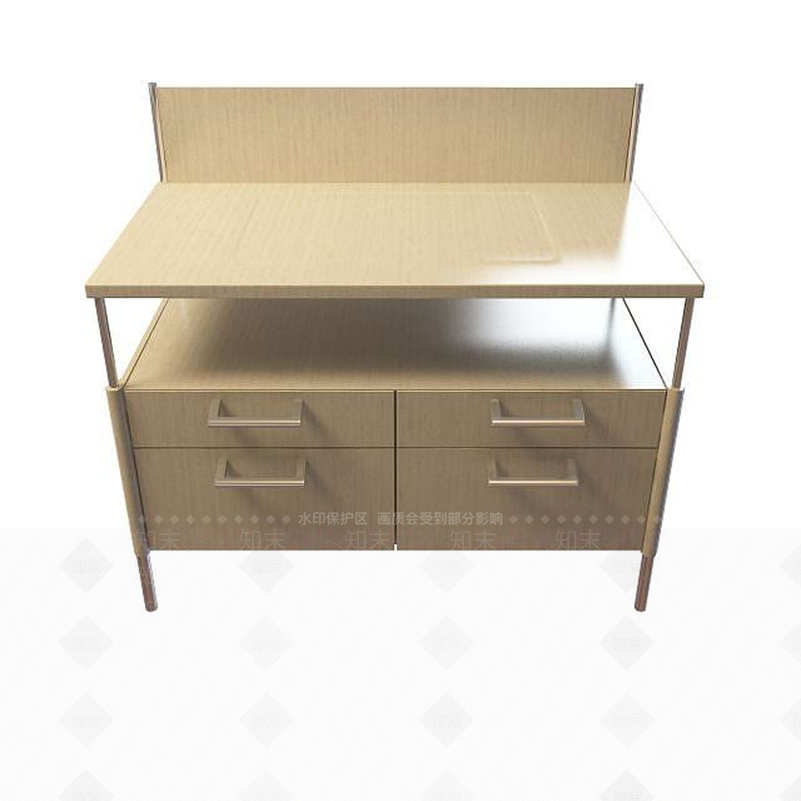 现代衣柜3D模型下载【ID:1191063022】