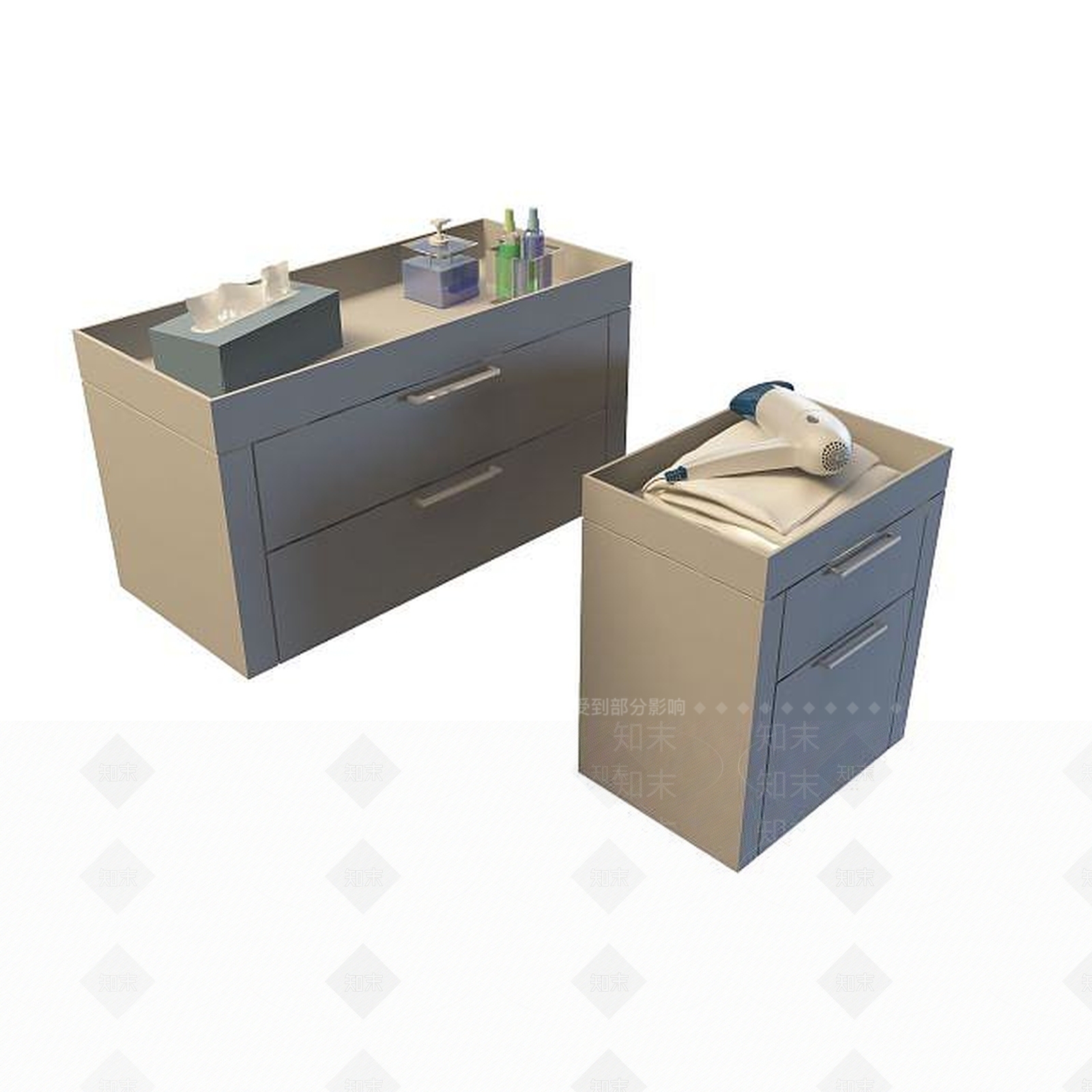 现代衣柜3D模型下载【ID:1199578379】